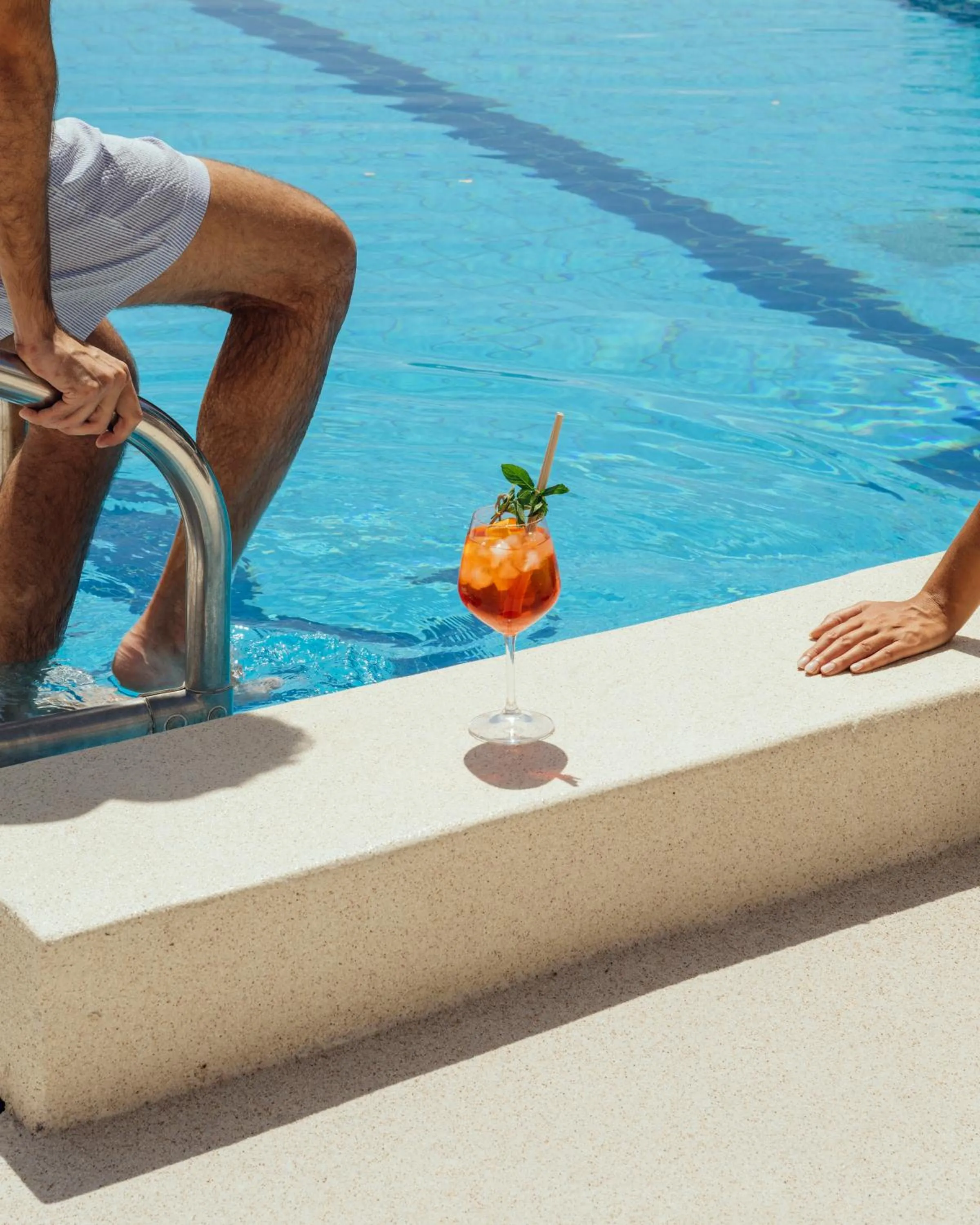Swimming pool in Grand Hotel Telese