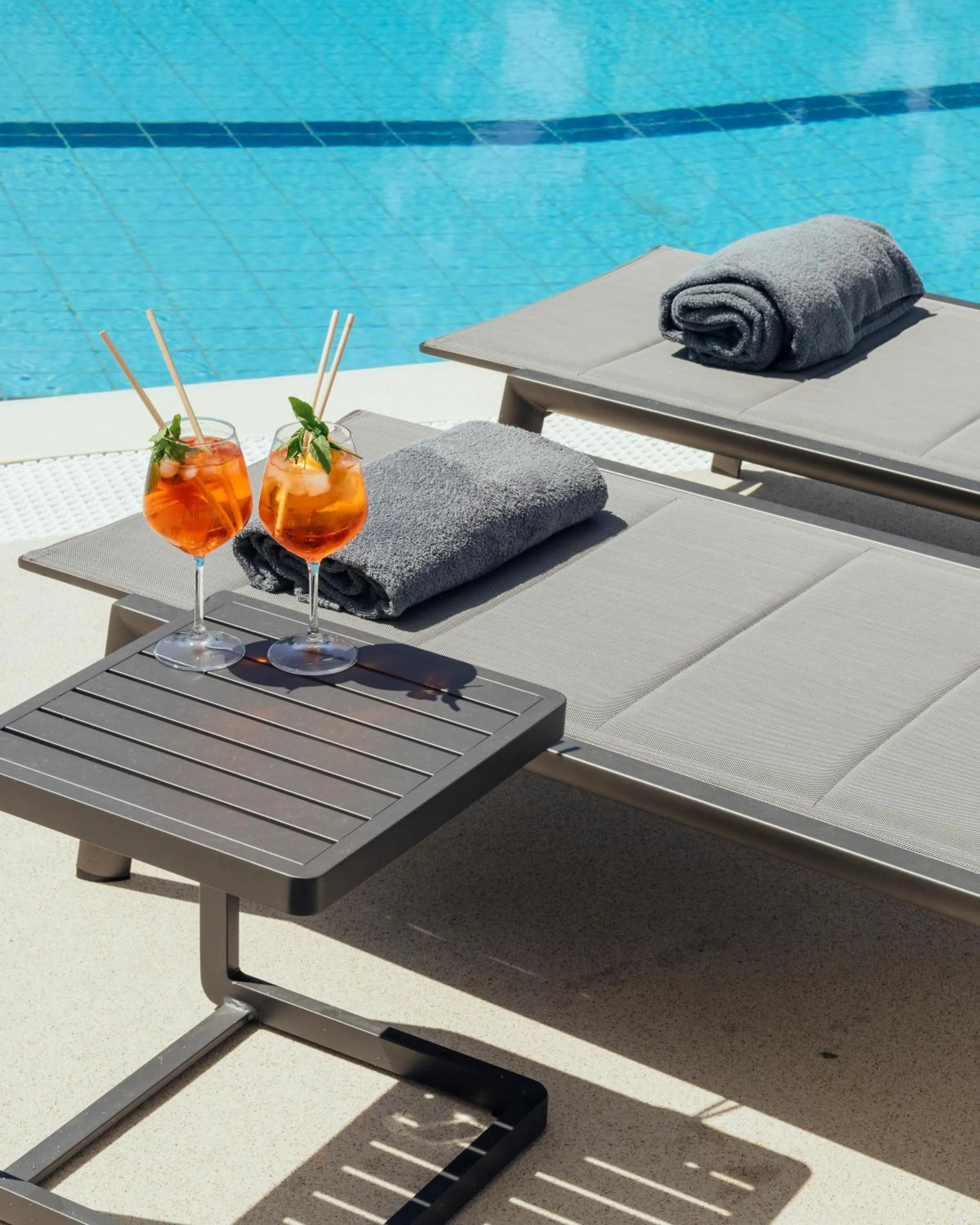 Swimming pool in Grand Hotel Telese