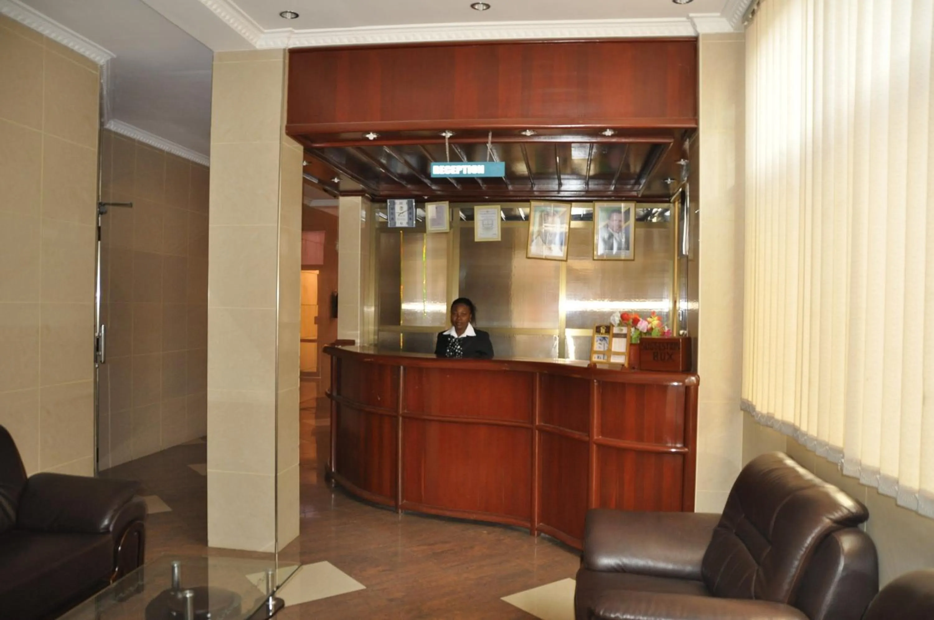 Lobby or reception in Rich Hotel