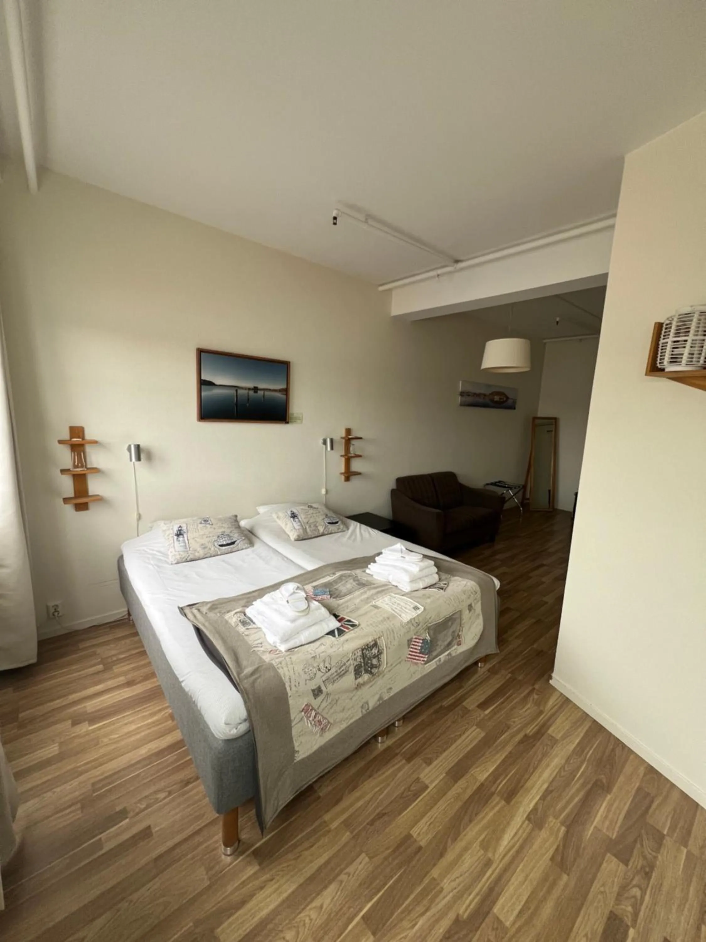 Bed in Grebys Hotell & Restaurang