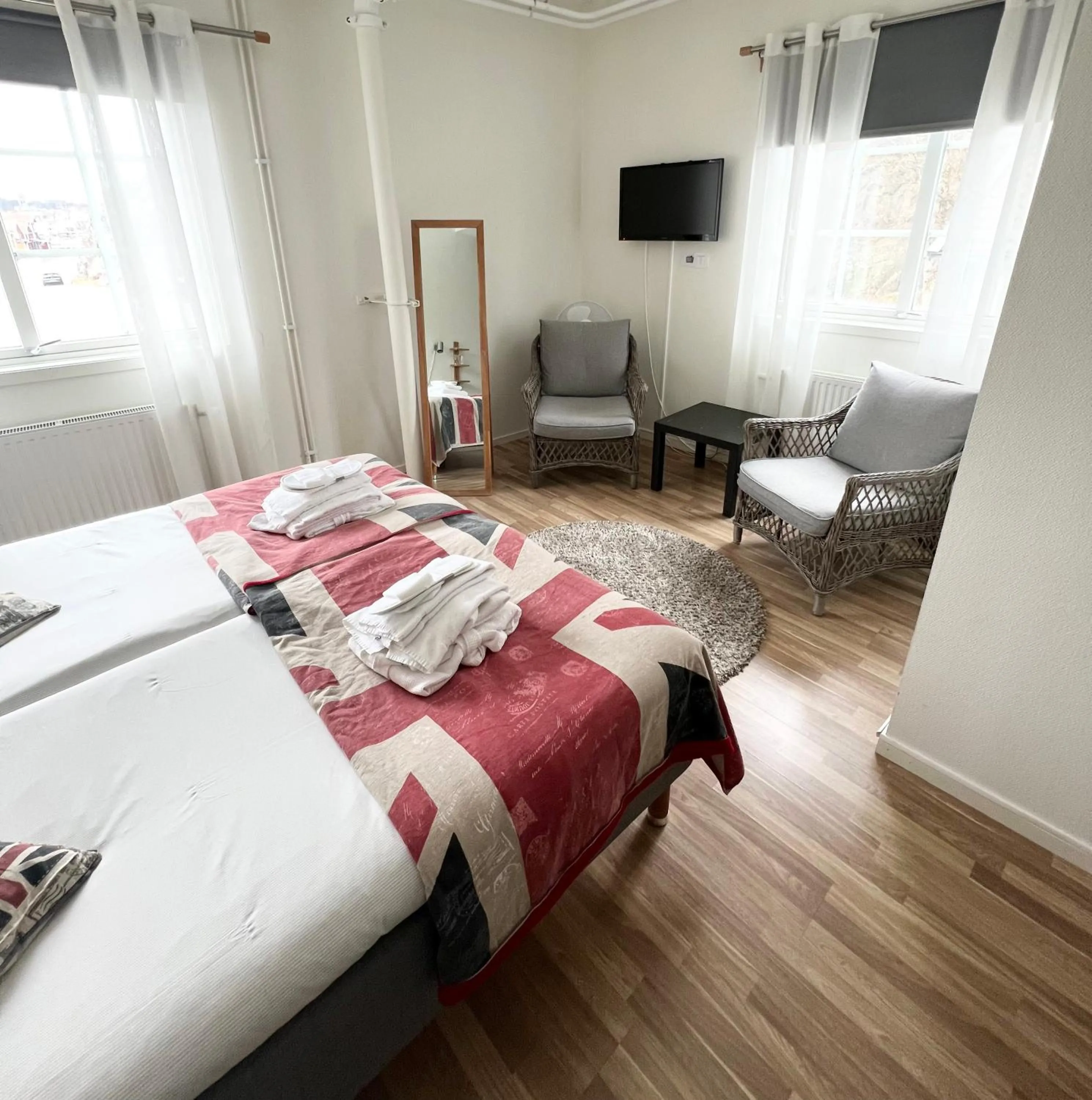 Bed in Grebys Hotell & Restaurang