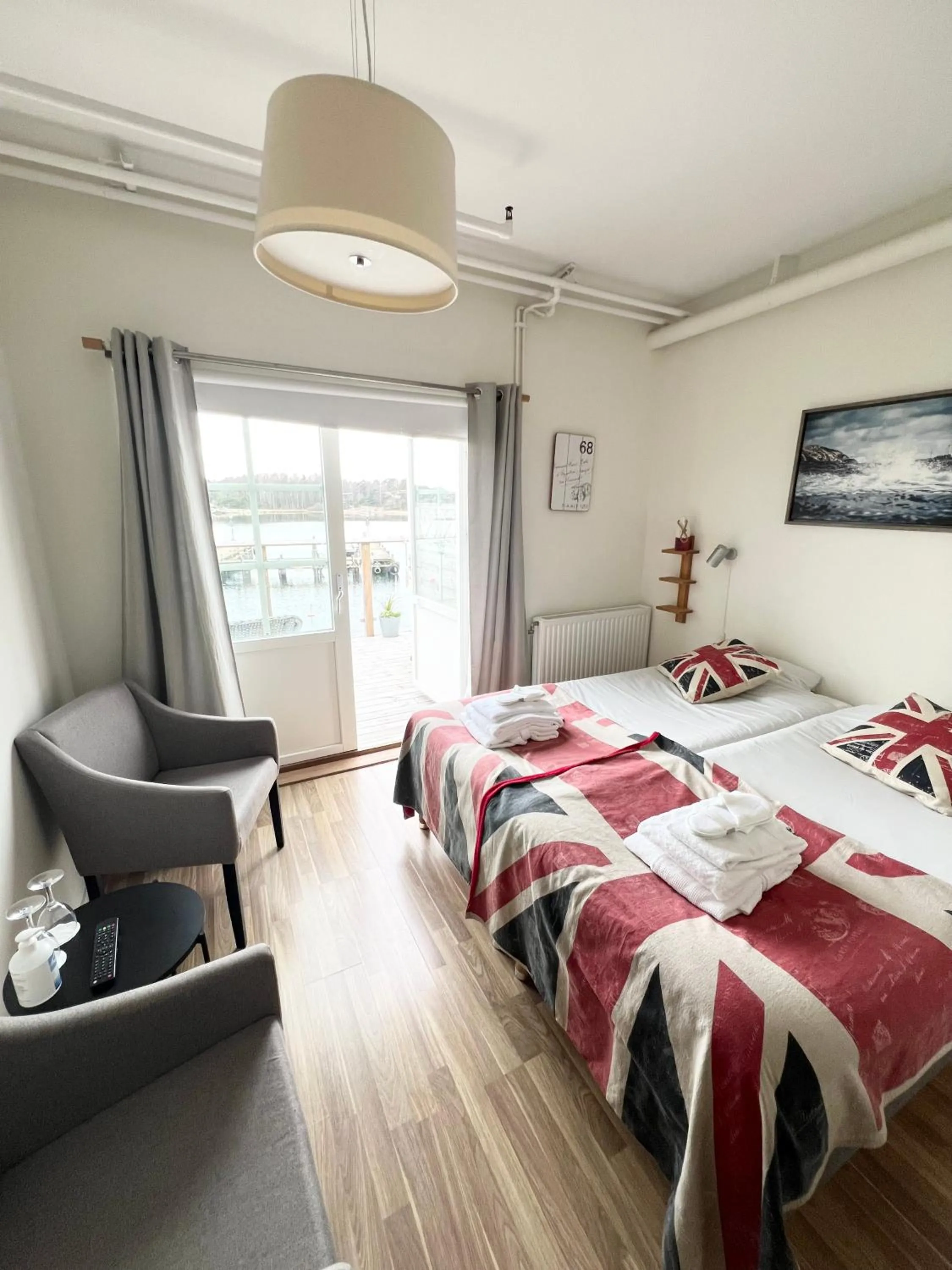 Bed in Grebys Hotell & Restaurang