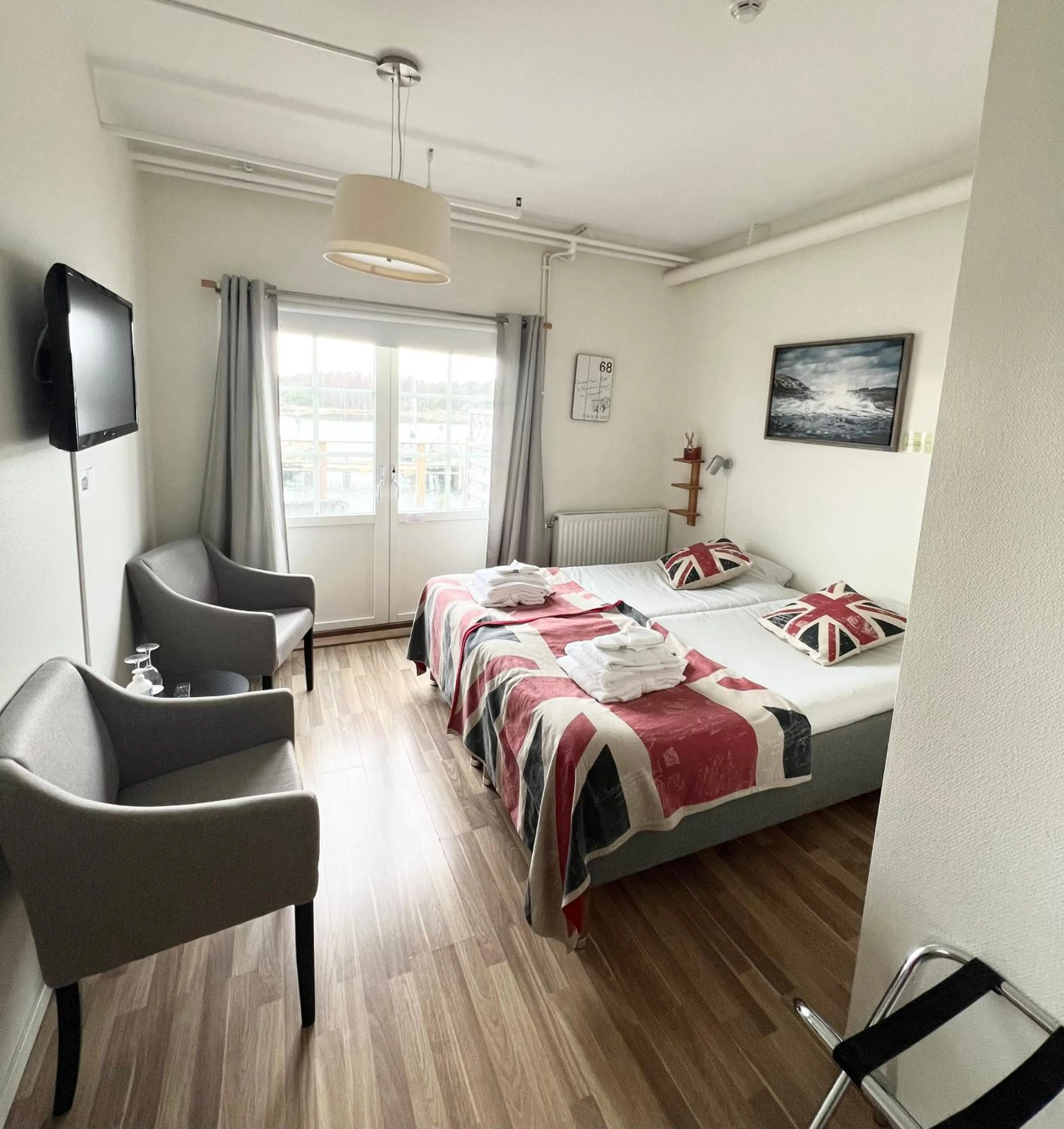 Bed in Grebys Hotell & Restaurang