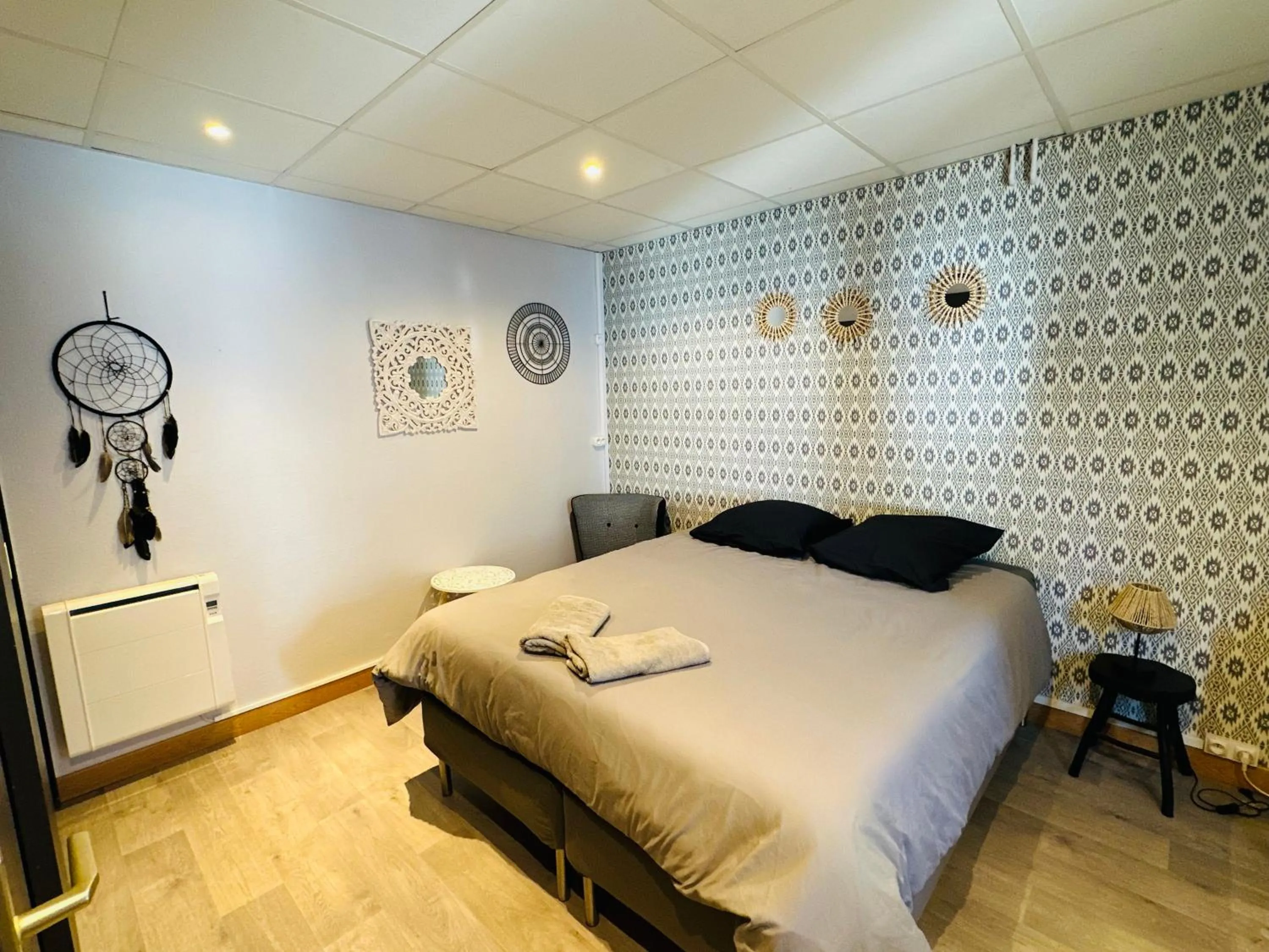 Bed in Centre de vacances Hotel CAPLANDES