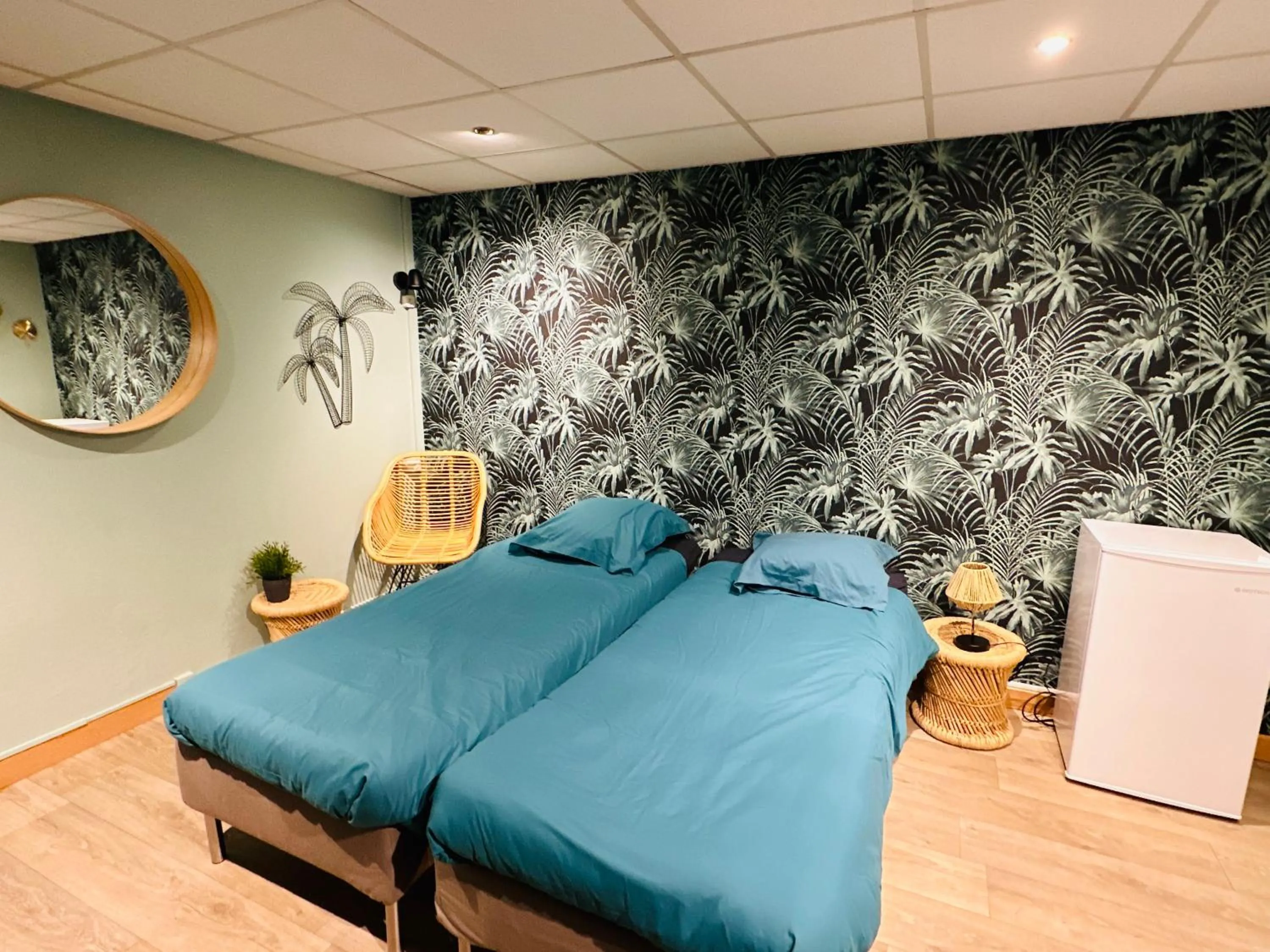 Bed in Centre de vacances Hotel CAPLANDES