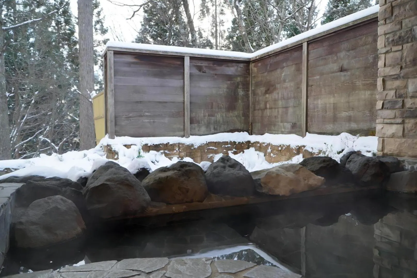 Hot Spring Bath in WHITE HOTEL GRAND HAKUBA