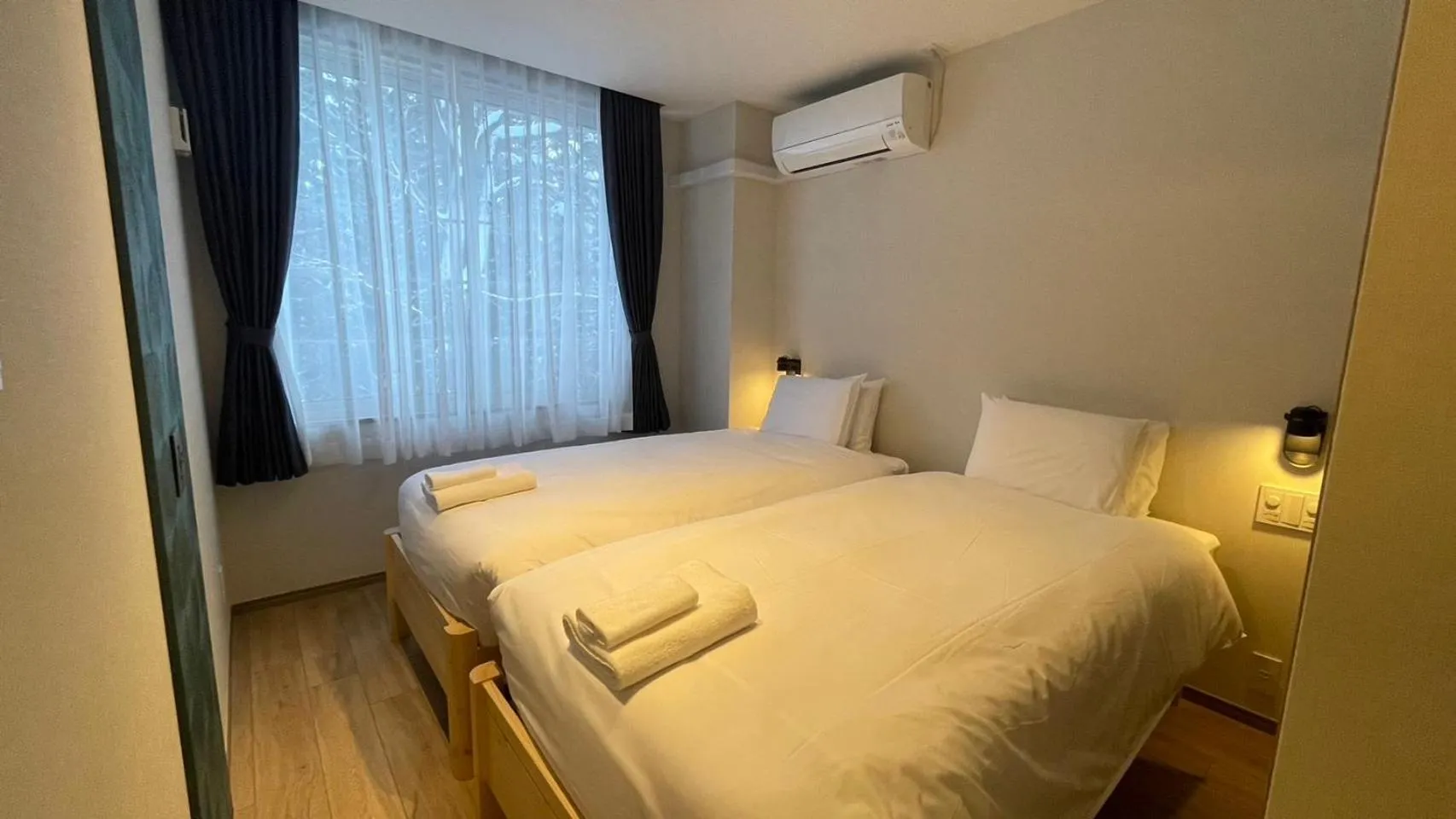 Bed in WHITE HOTEL GRAND HAKUBA