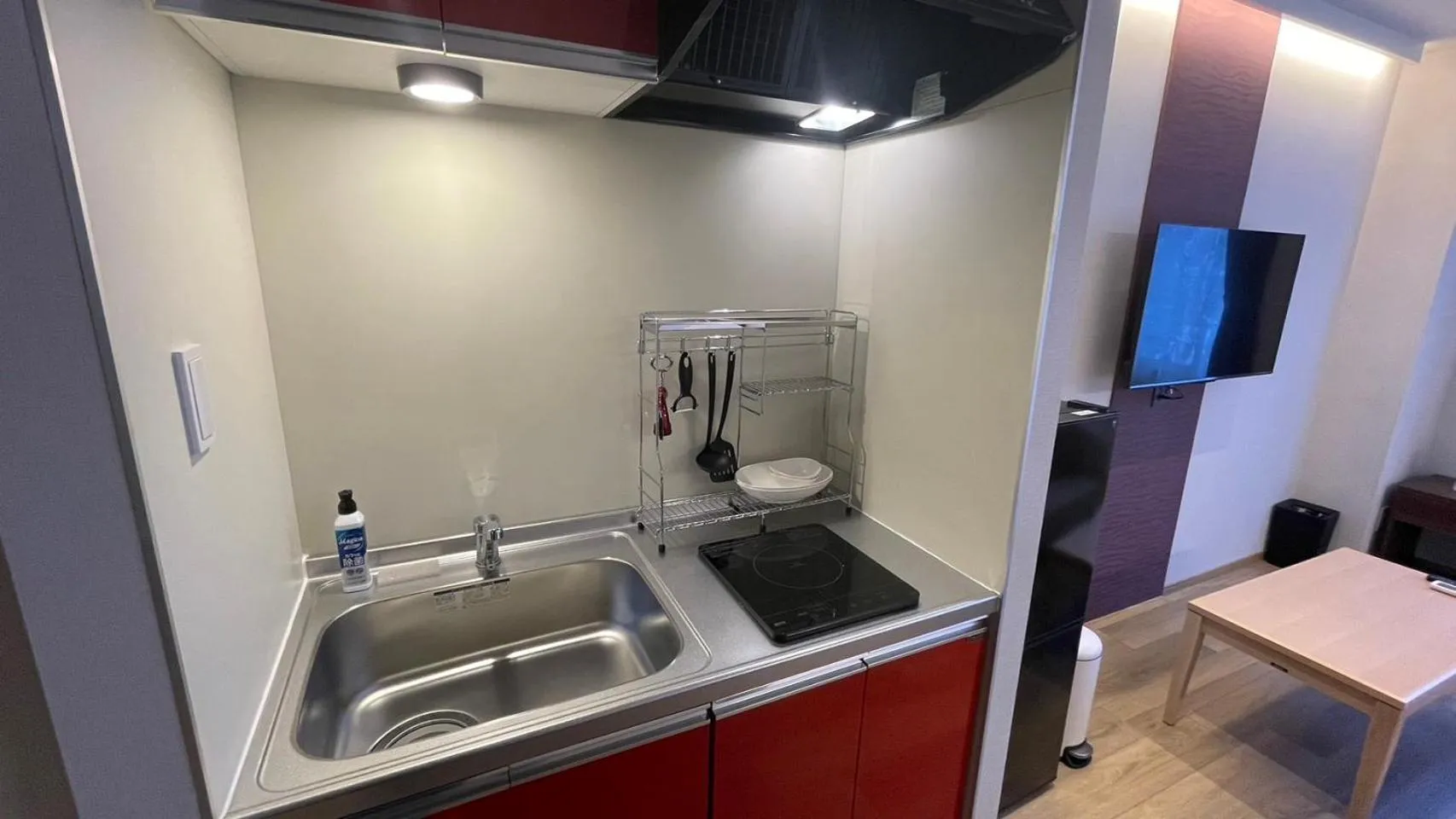 Kitchen or kitchenette in WHITE HOTEL GRAND HAKUBA