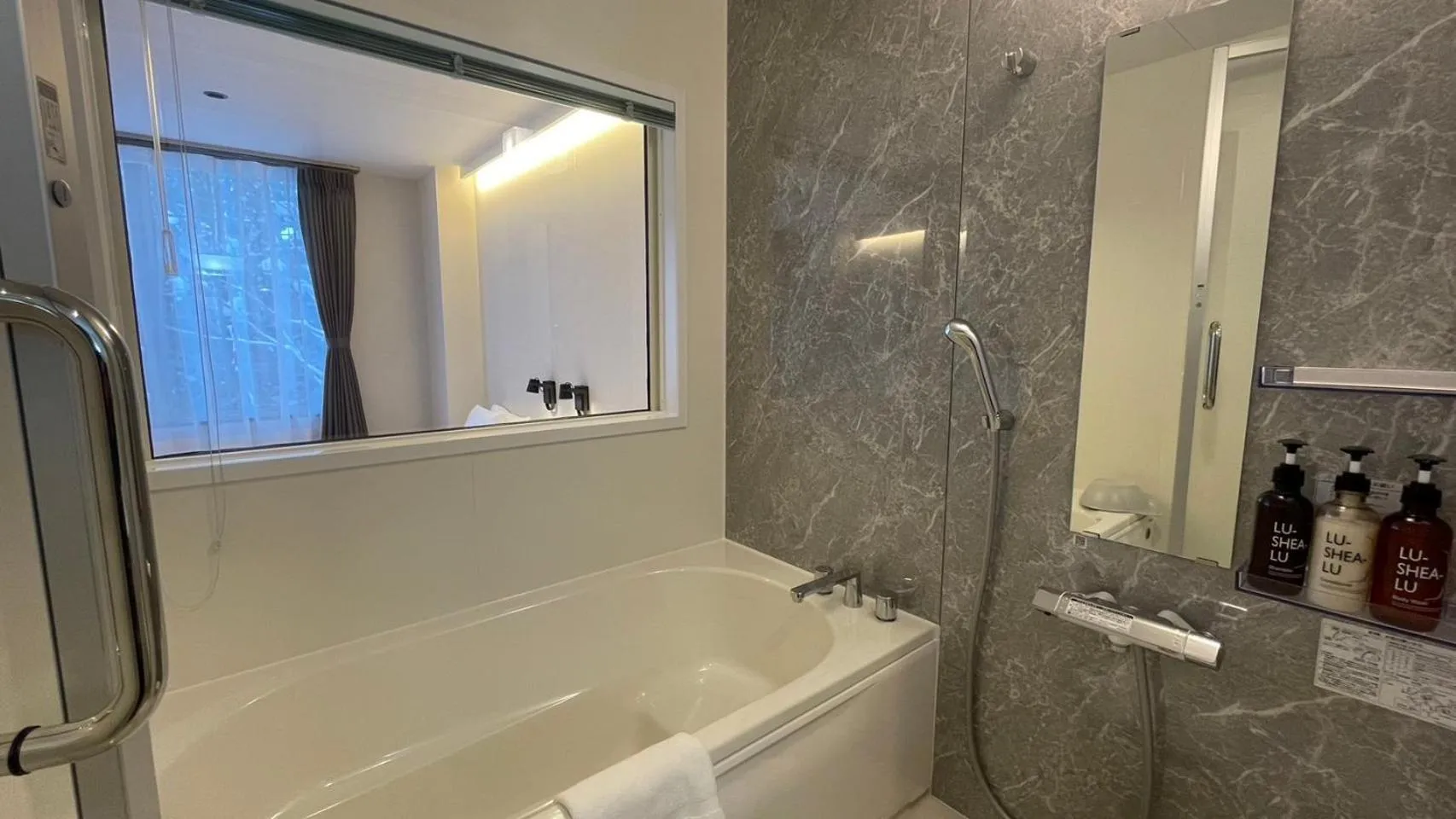 Shower in WHITE HOTEL GRAND HAKUBA