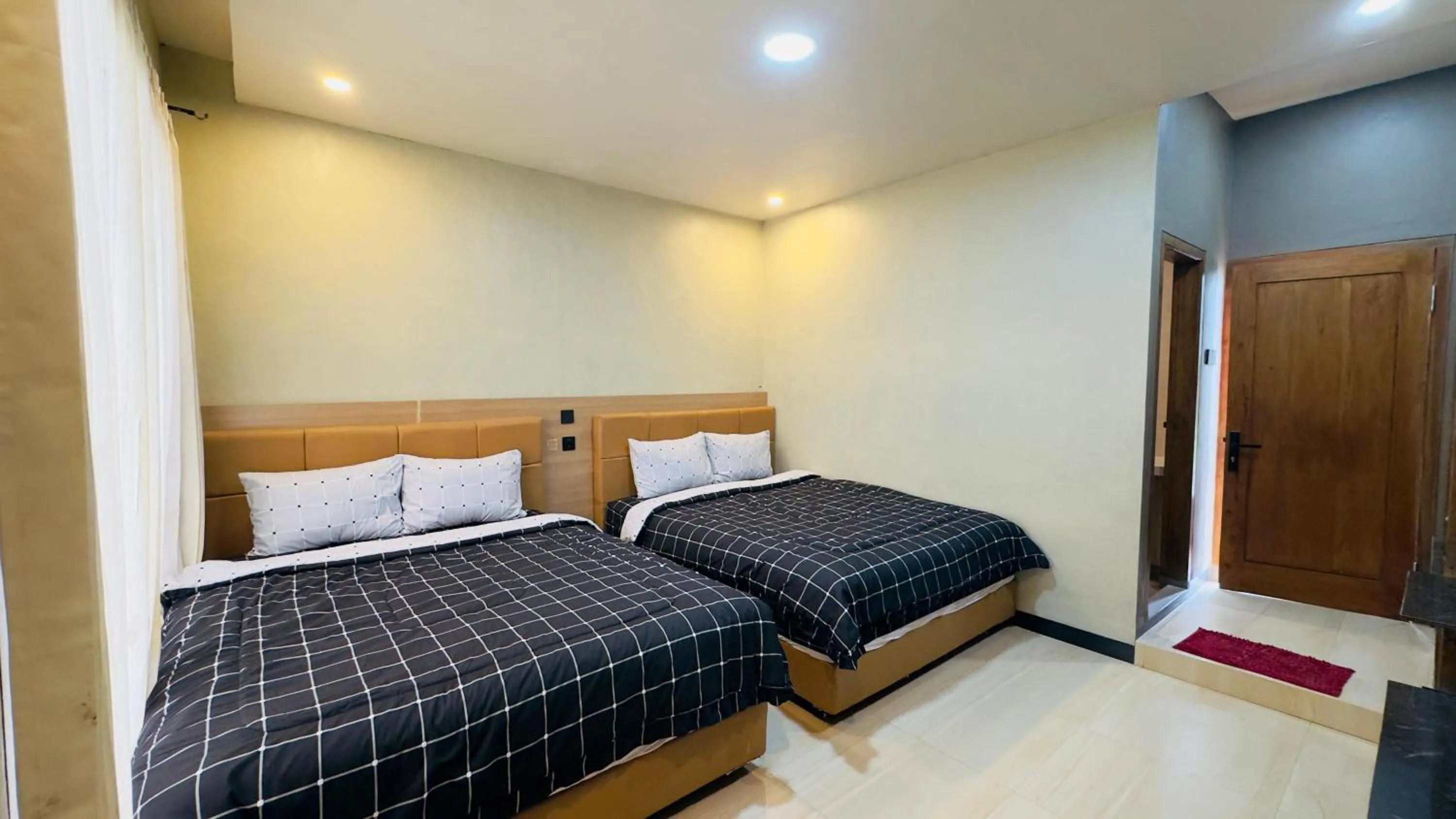 Bed in Sky View Bromo Guest House