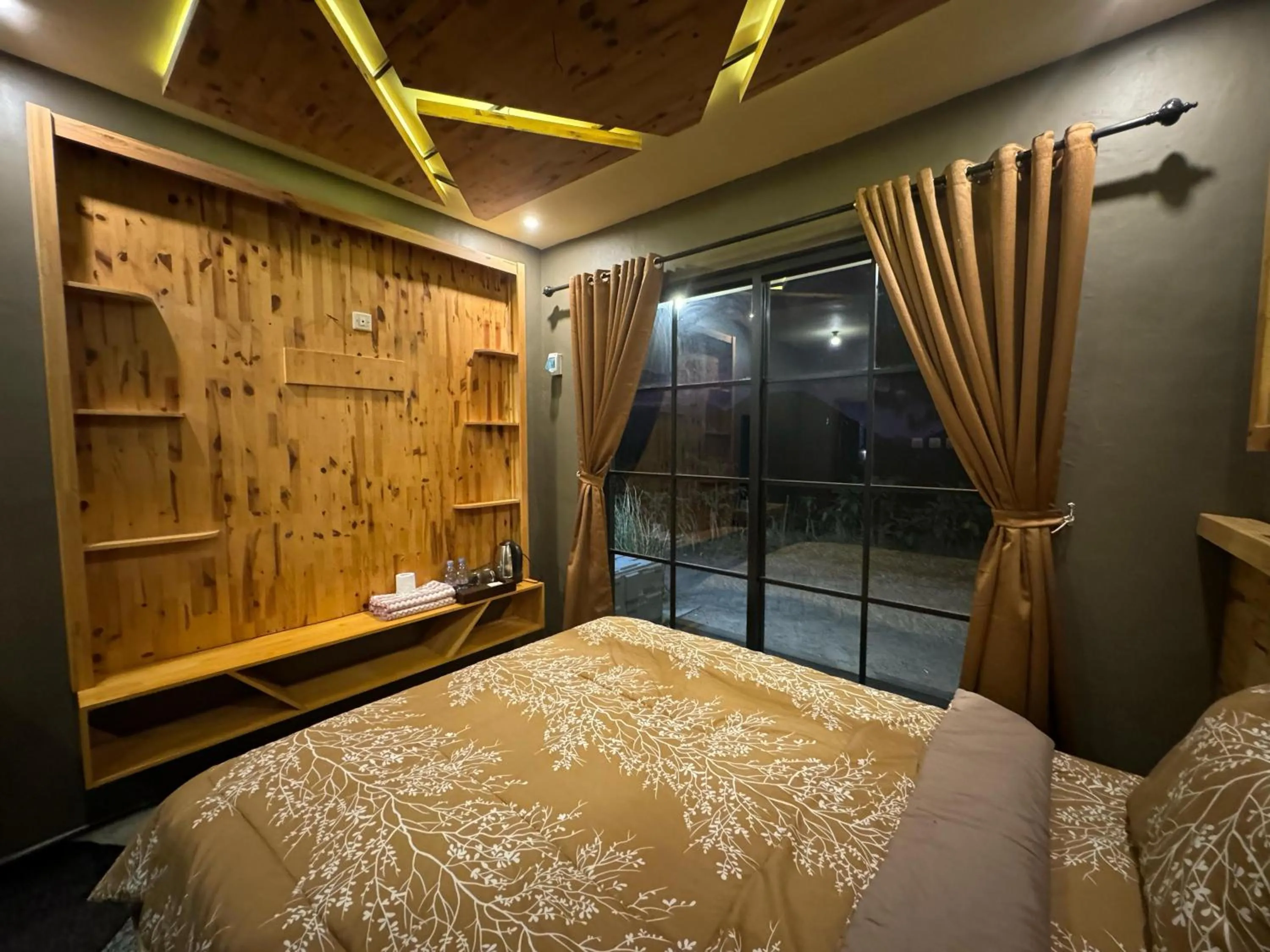 Bed in Sky View Bromo Guest House