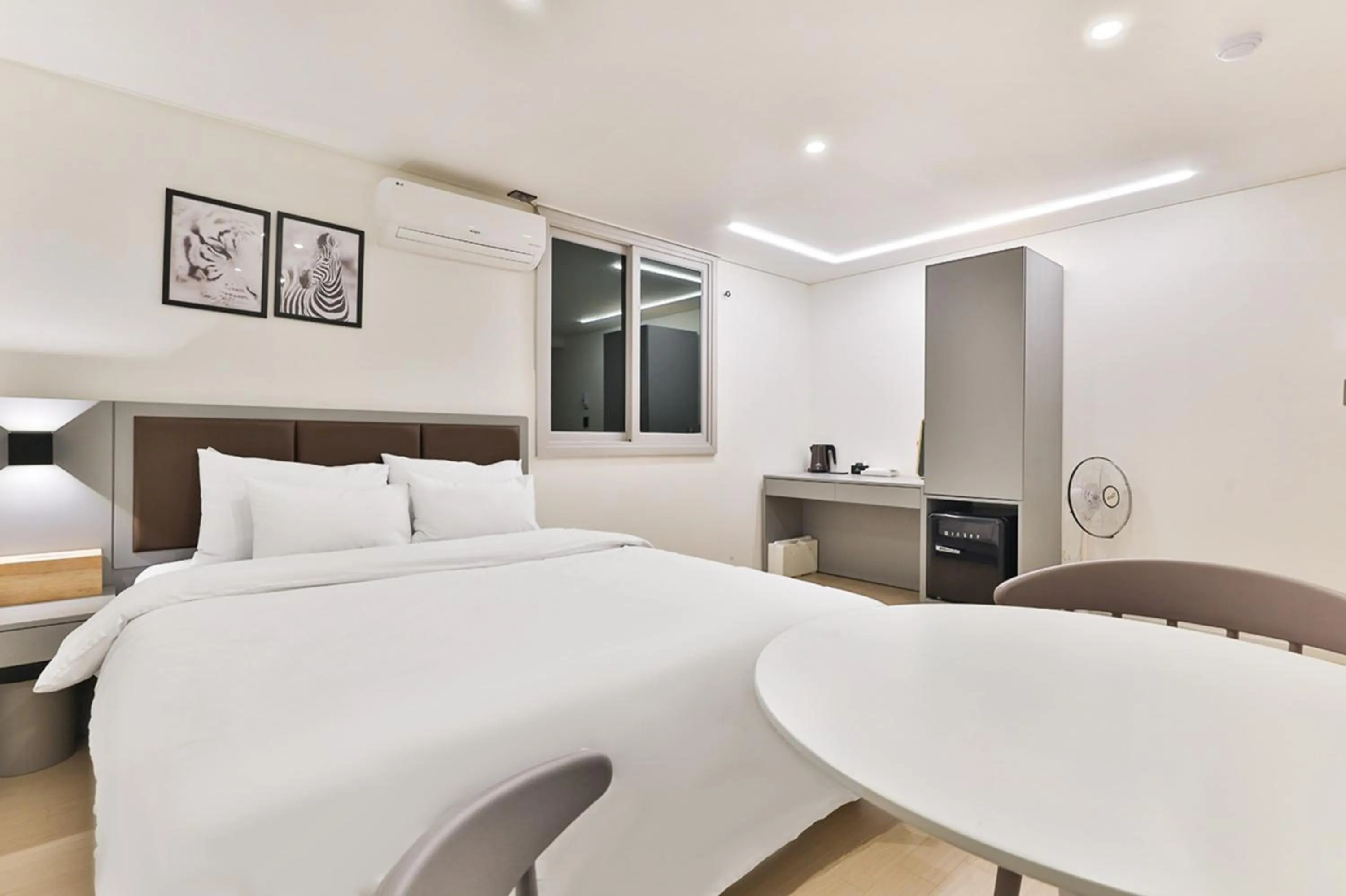 Bedroom, Bed in Green B Hotel Busan Seomyeon