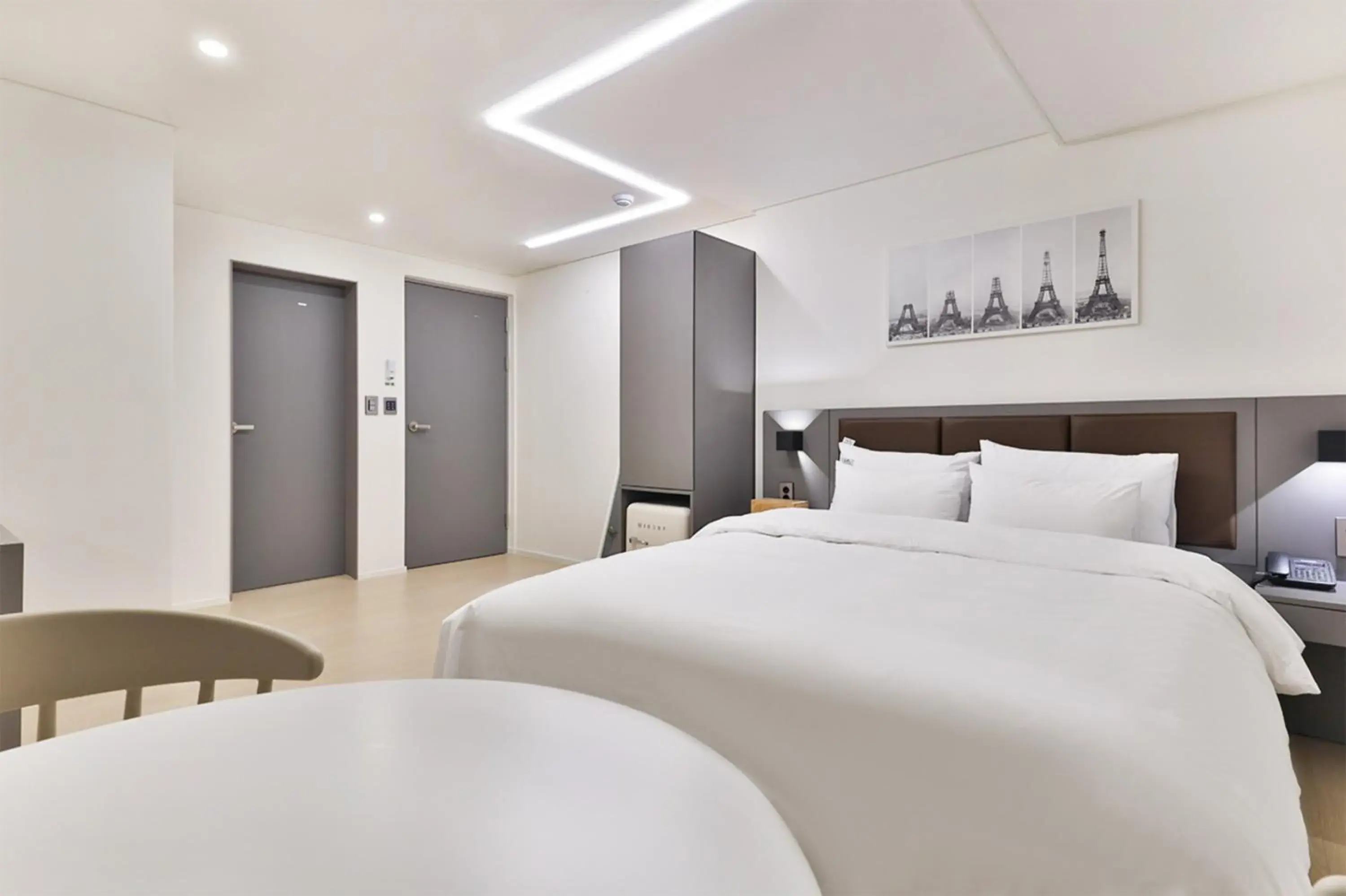 Bedroom, Bed in Green B Hotel Busan Seomyeon Bedroom, Bed in Green B Hotel Busan Seomyeon