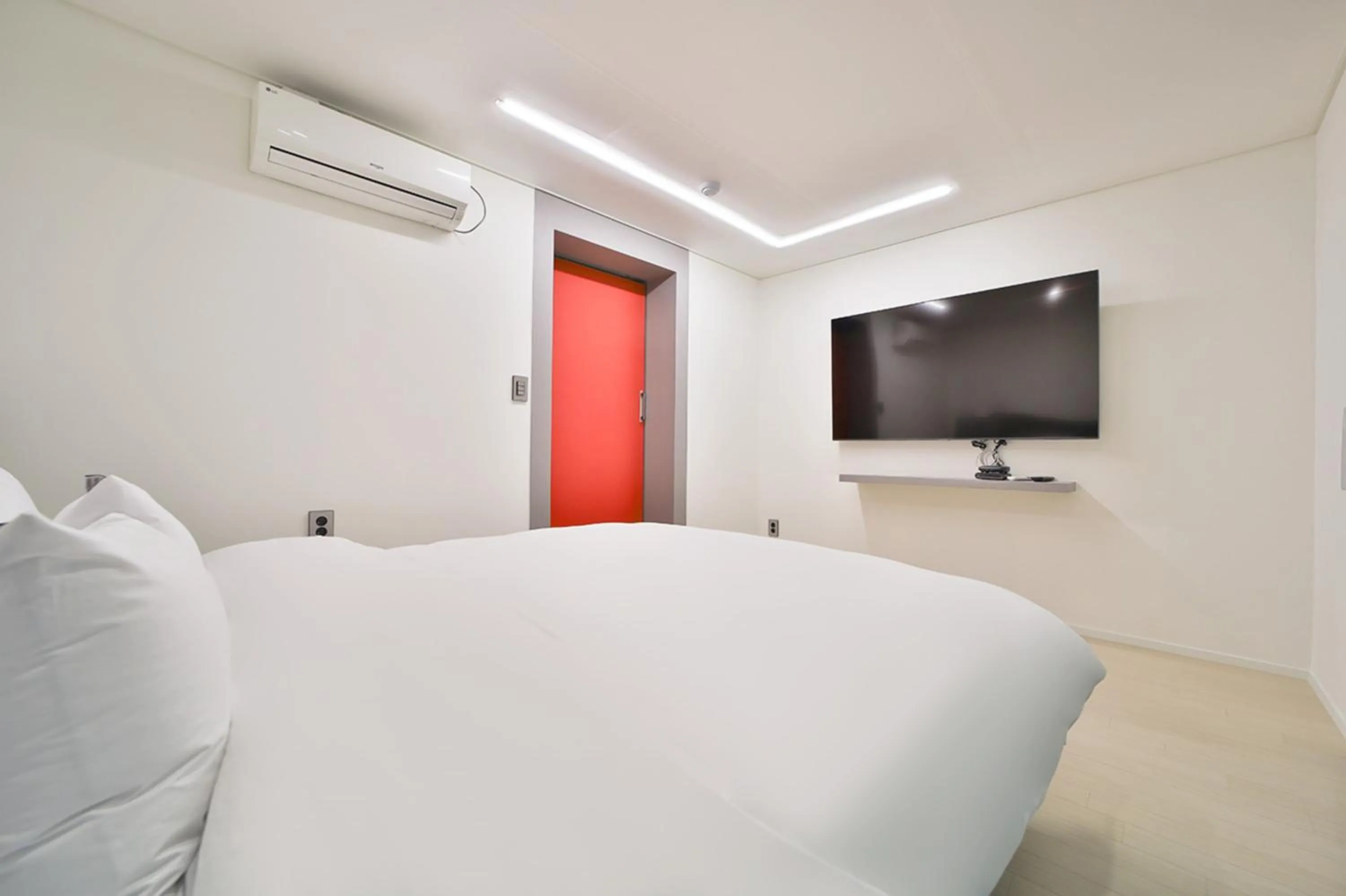 Bedroom, Bed in Green B Hotel Busan Seomyeon