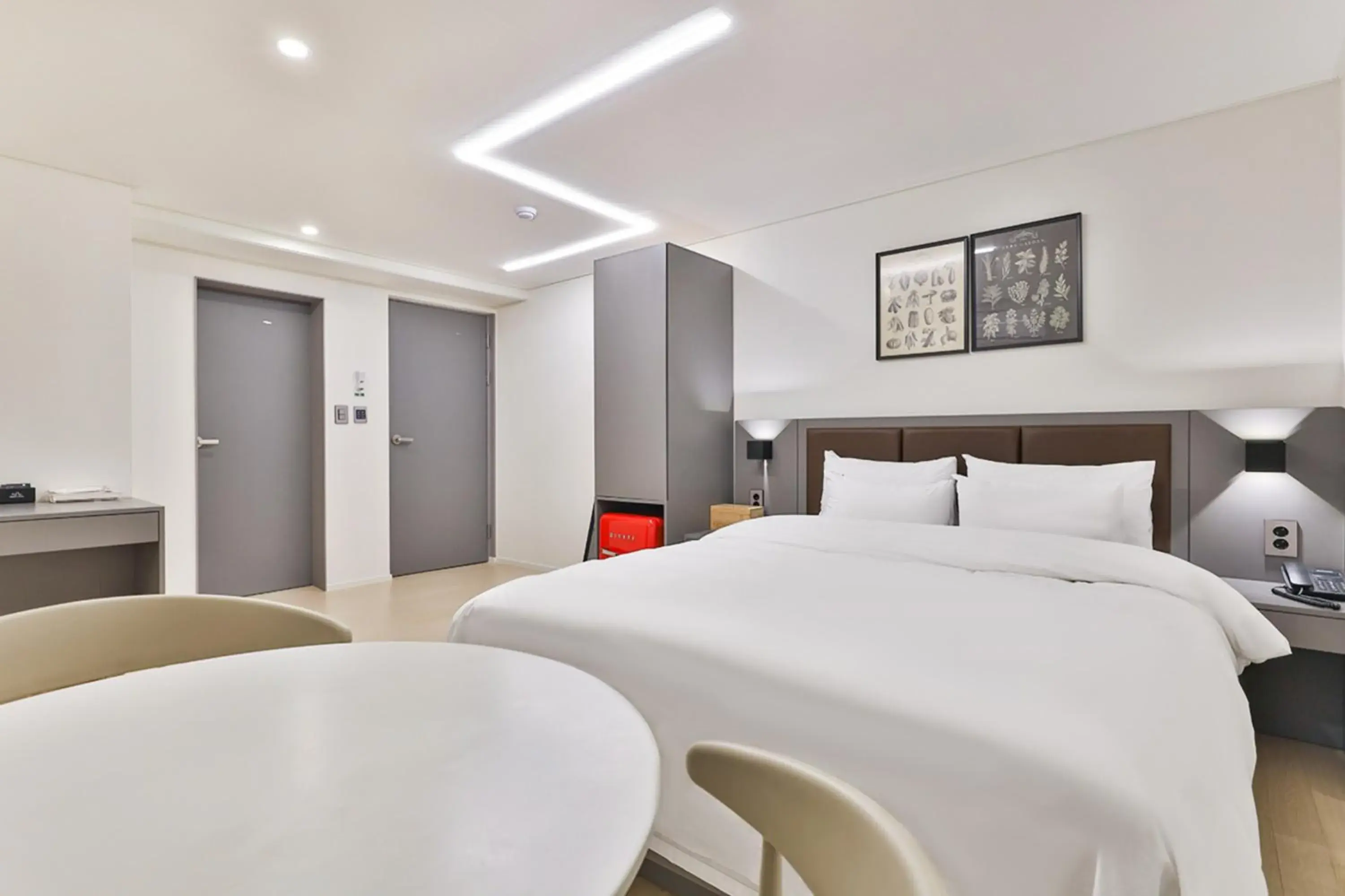 Bedroom, Bed in Green B Hotel Busan Seomyeon Bedroom, Bed in Green B Hotel Busan Seomyeon