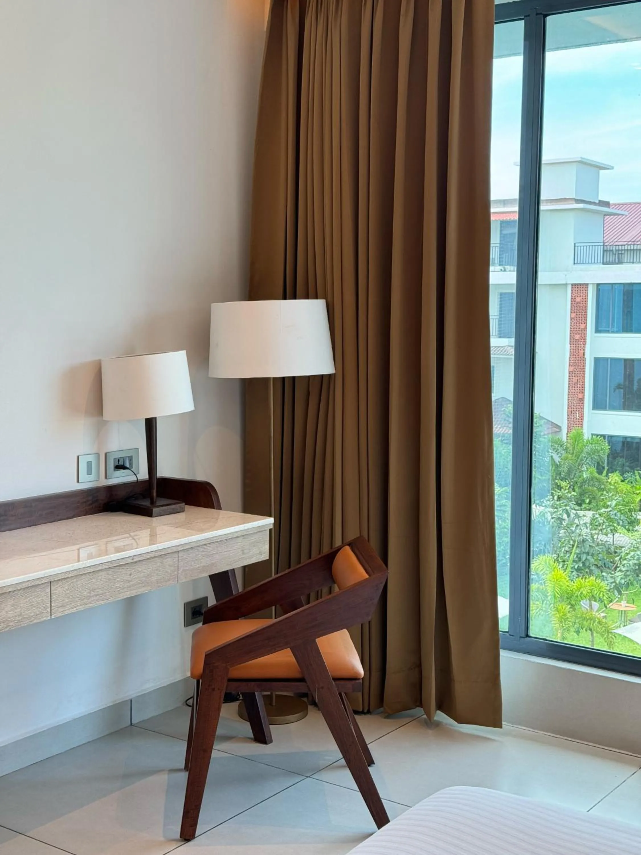 View (from property/room), Bed in Elements by Rosetta- Varca, Goa