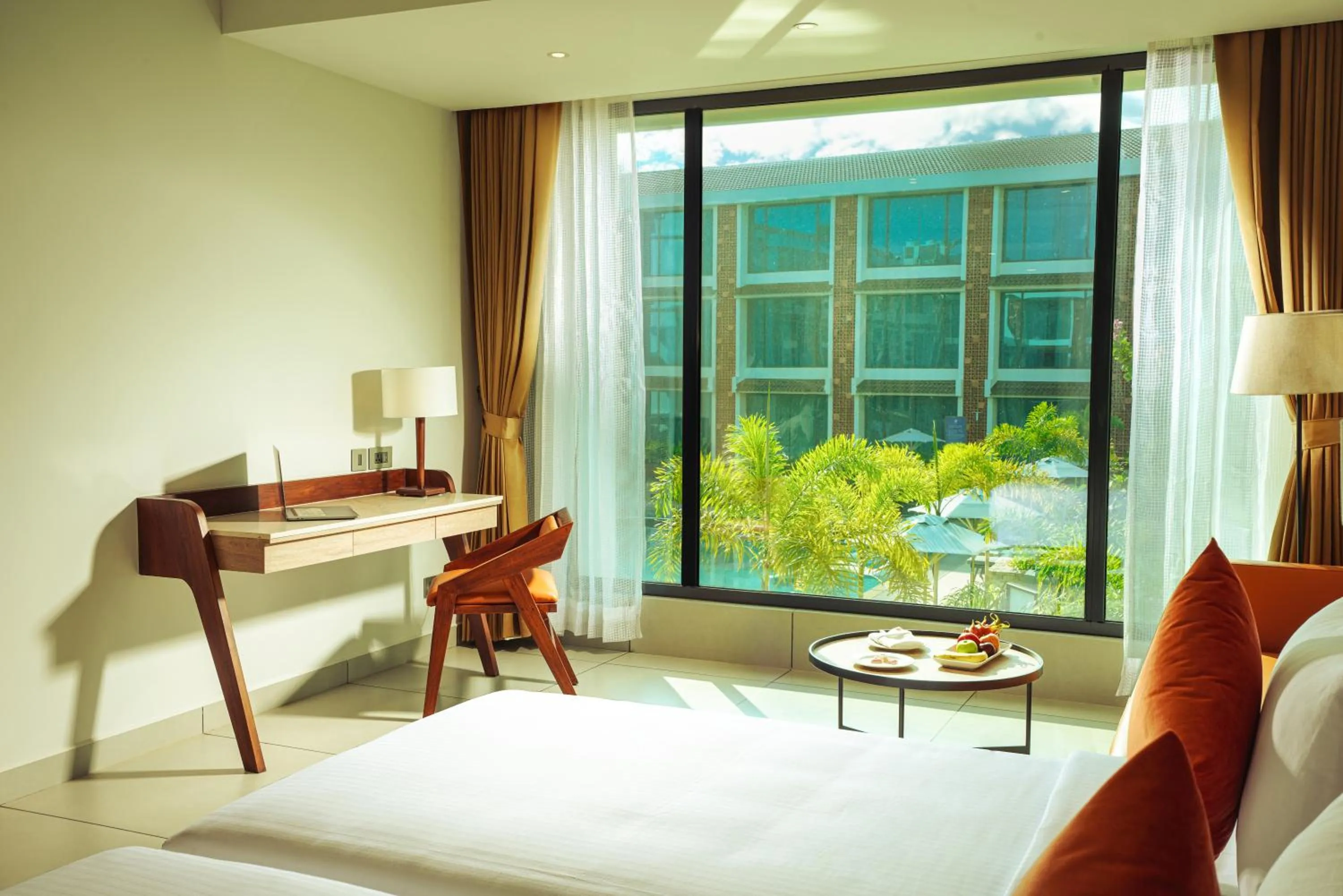 View (from property/room), Bed in Elements by Rosetta- Varca, Goa