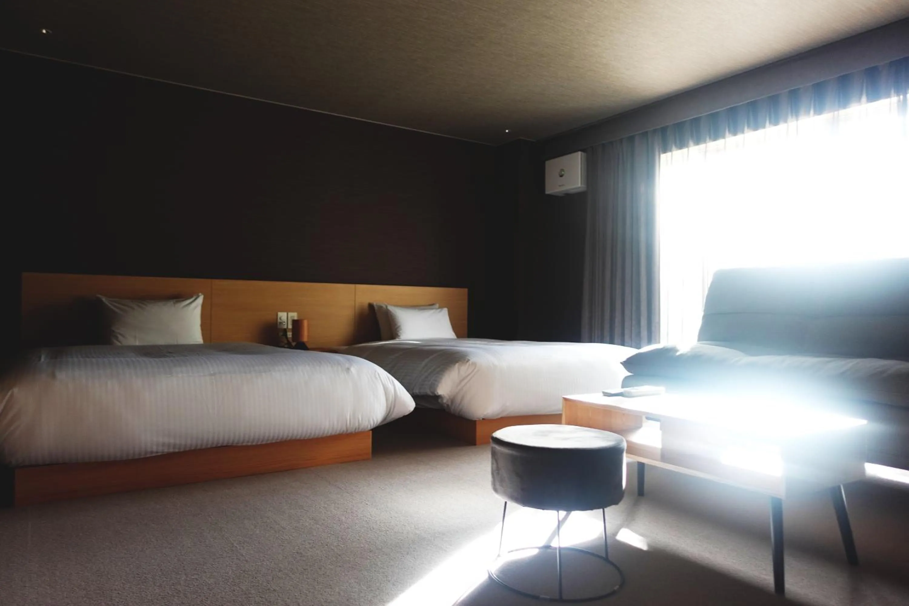 Bed in Resort Hotel RAKI House Nasu