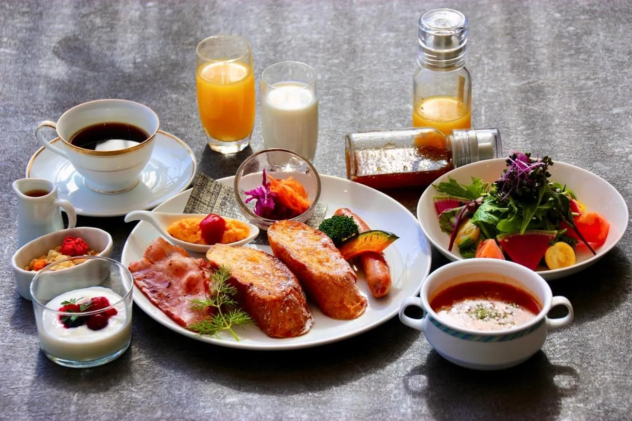 Breakfast in Resort Hotel RAKI House Nasu