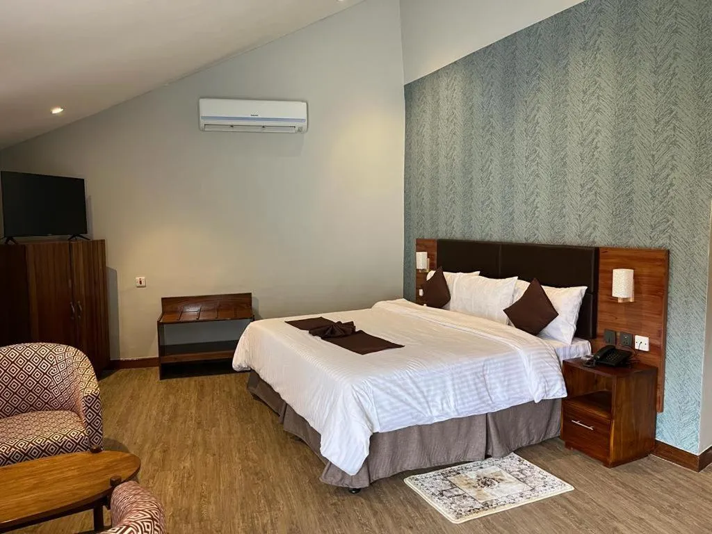 Bed in Morogoro Hotel