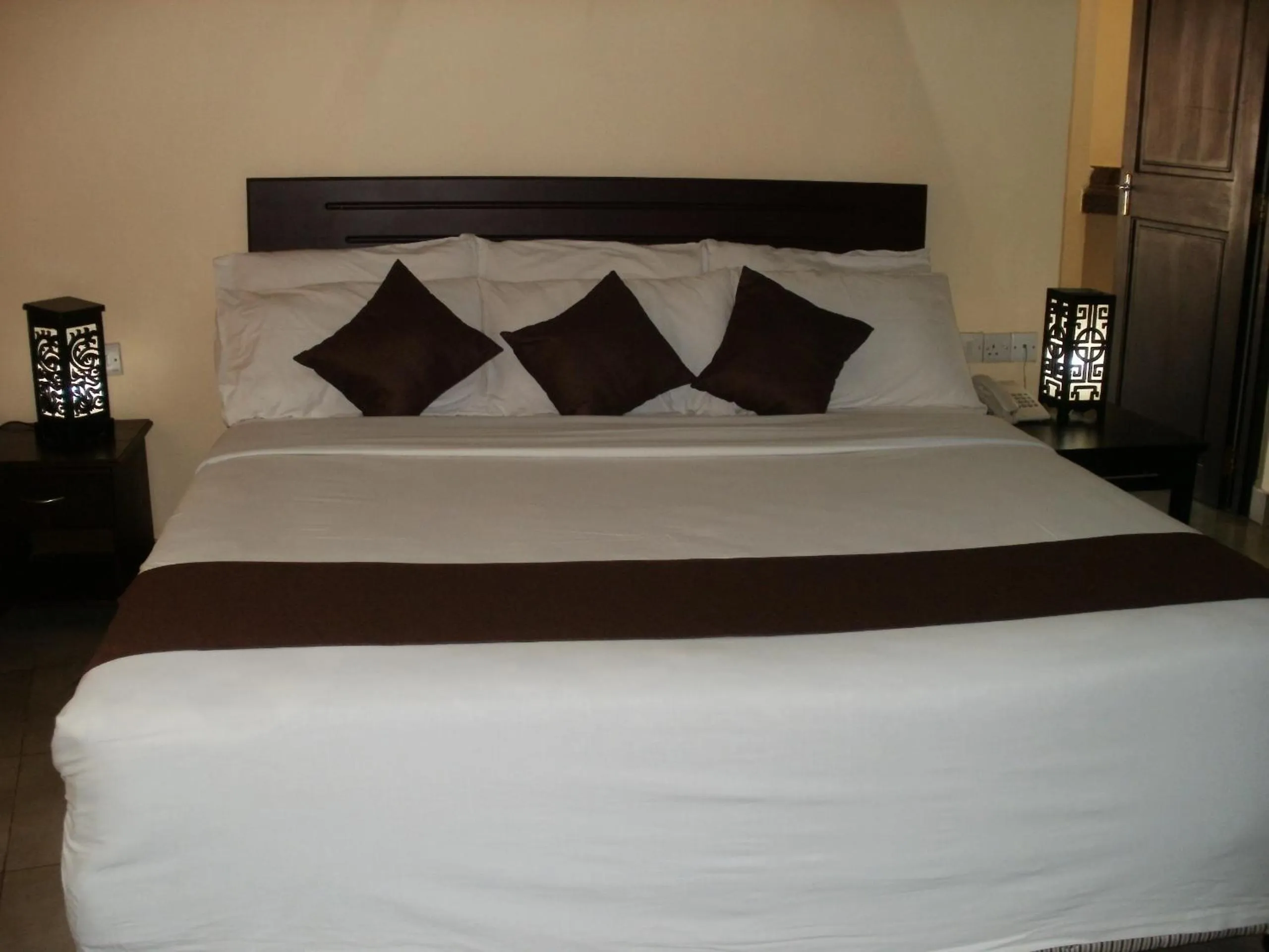 Bed in Morogoro Hotel