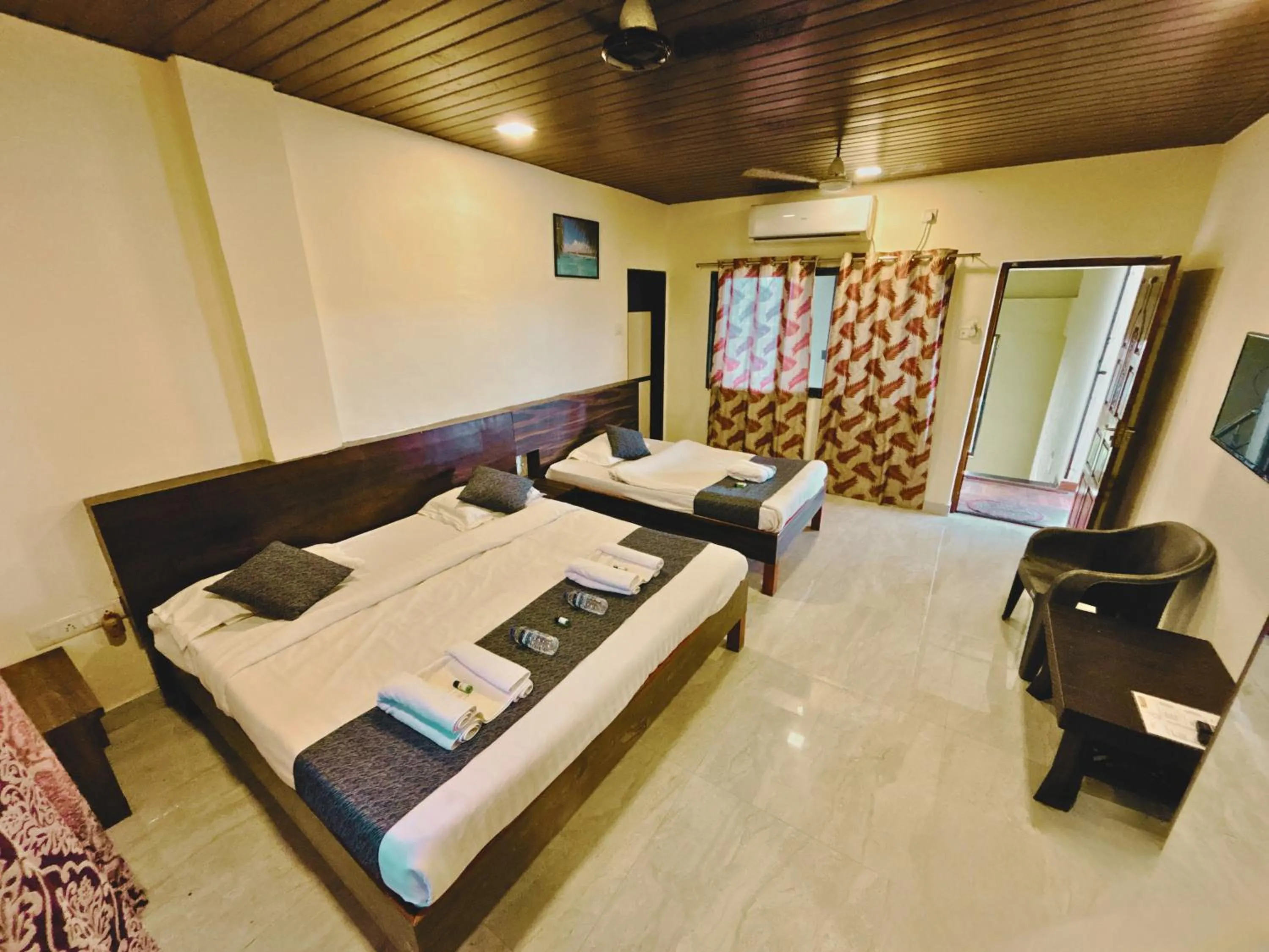 Bed in Anant Villa & Resorts