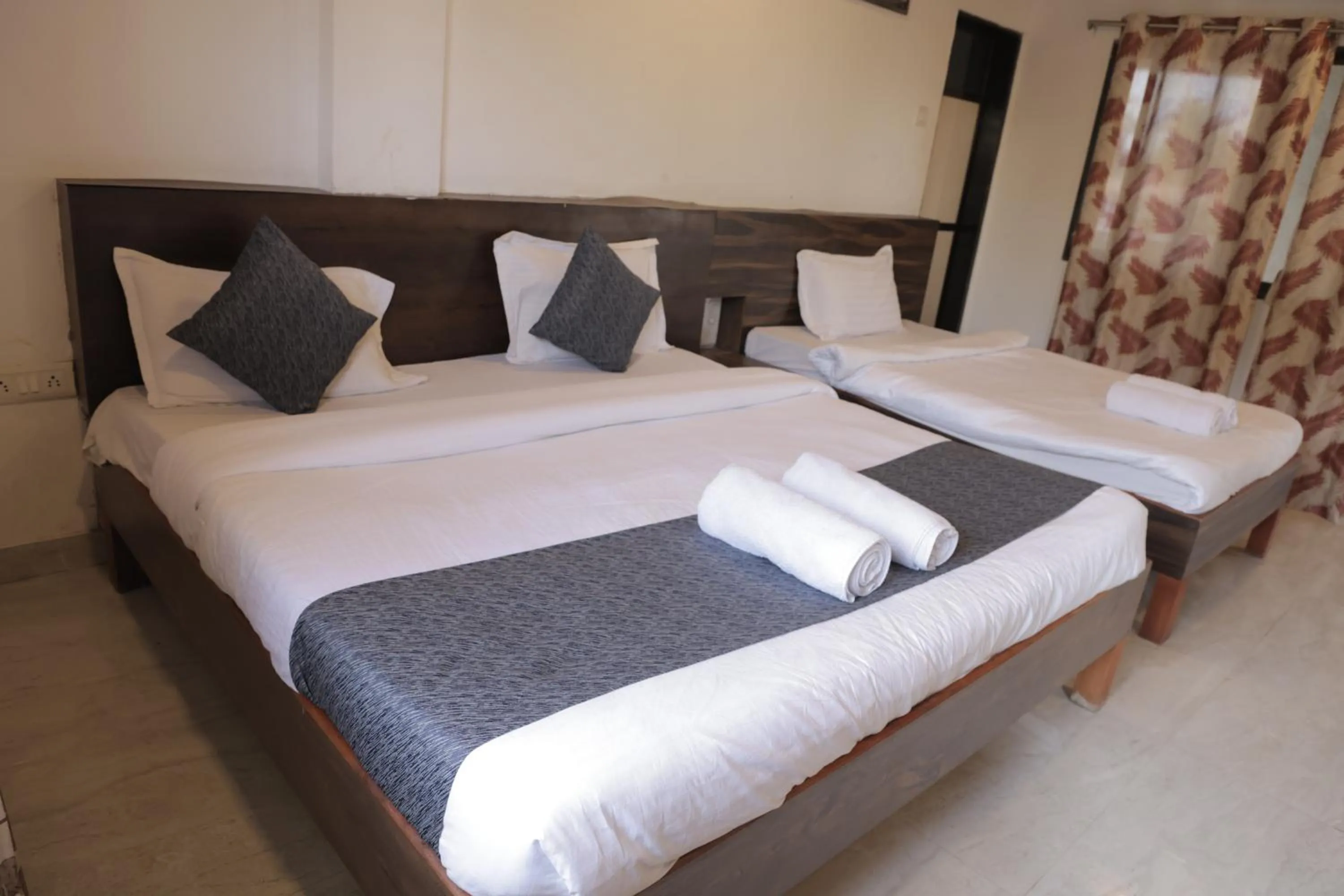 Bed in Anant Villa & Resorts