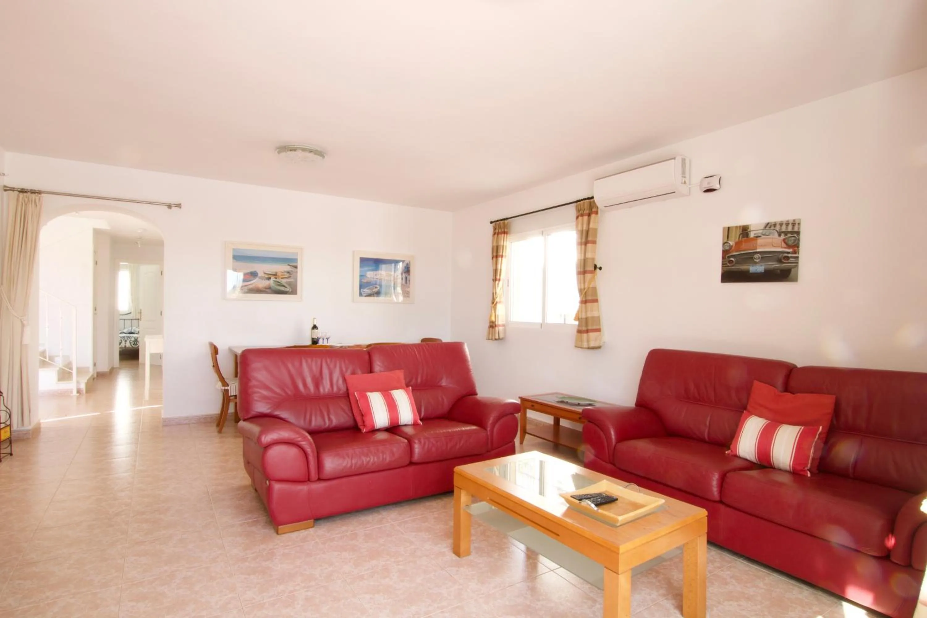 Living room in Villa Noma