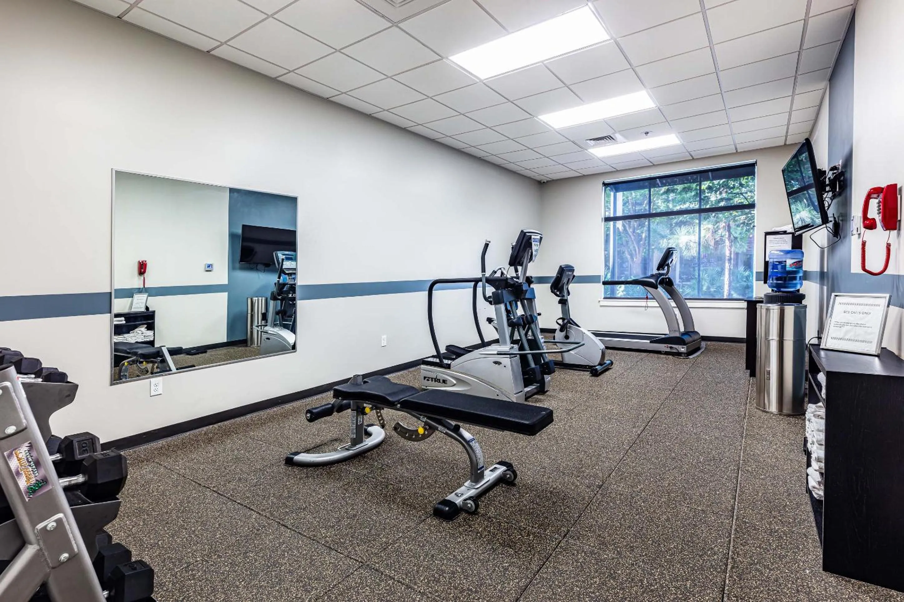 Fitness centre/facilities in The Inn At The Crossroads