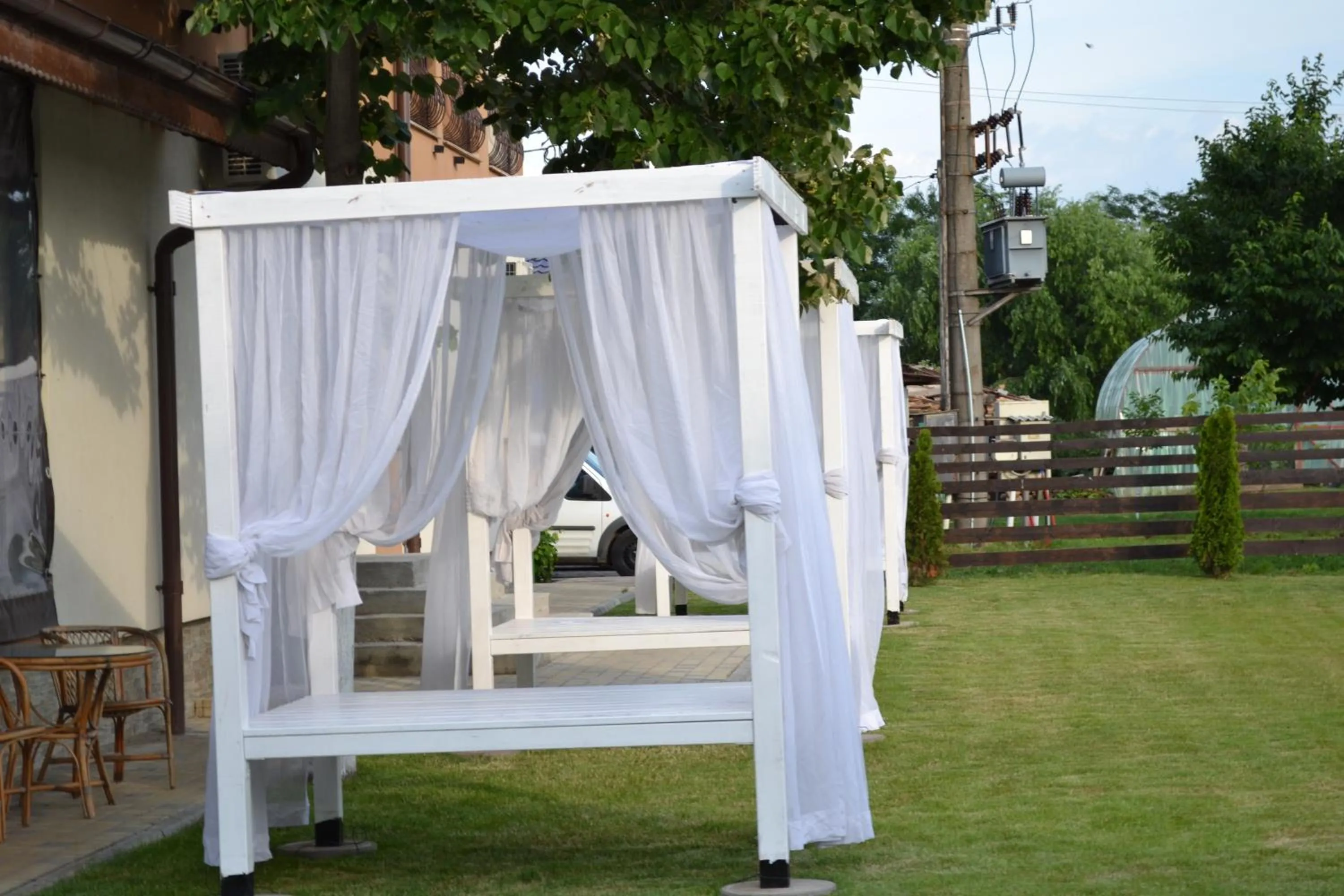 Garden in Hotel Doi Taurasi