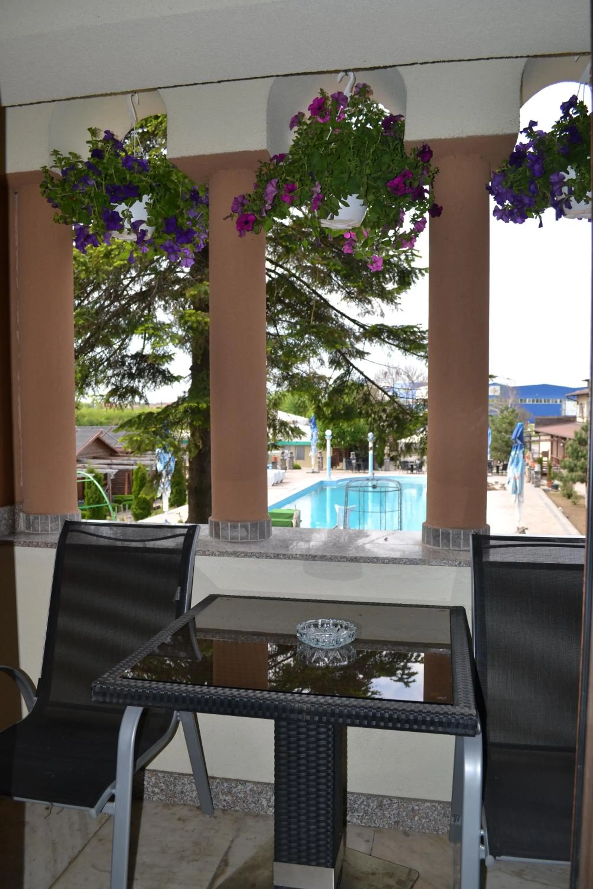 Balcony/Terrace in Hotel Doi Taurasi