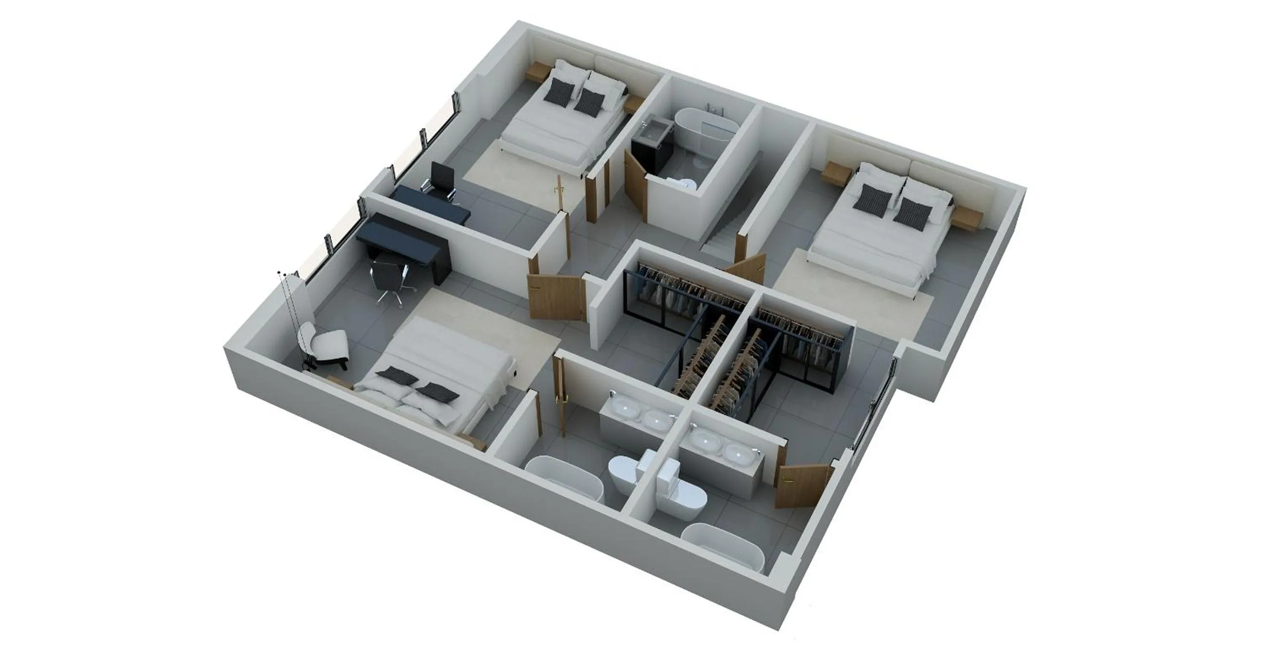 Floor plan in Premier Umalas Villas