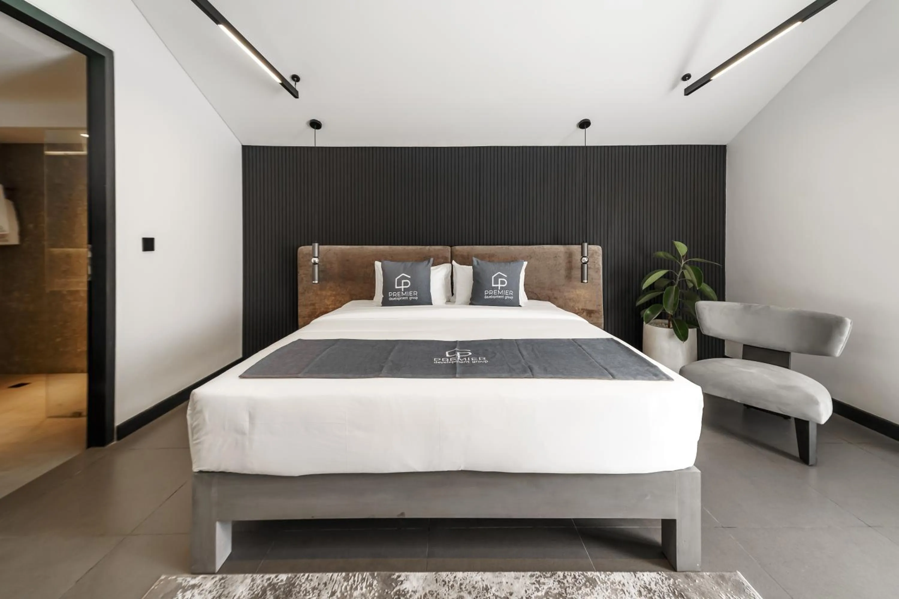 Bedroom, Bed in Premier Umalas Villas