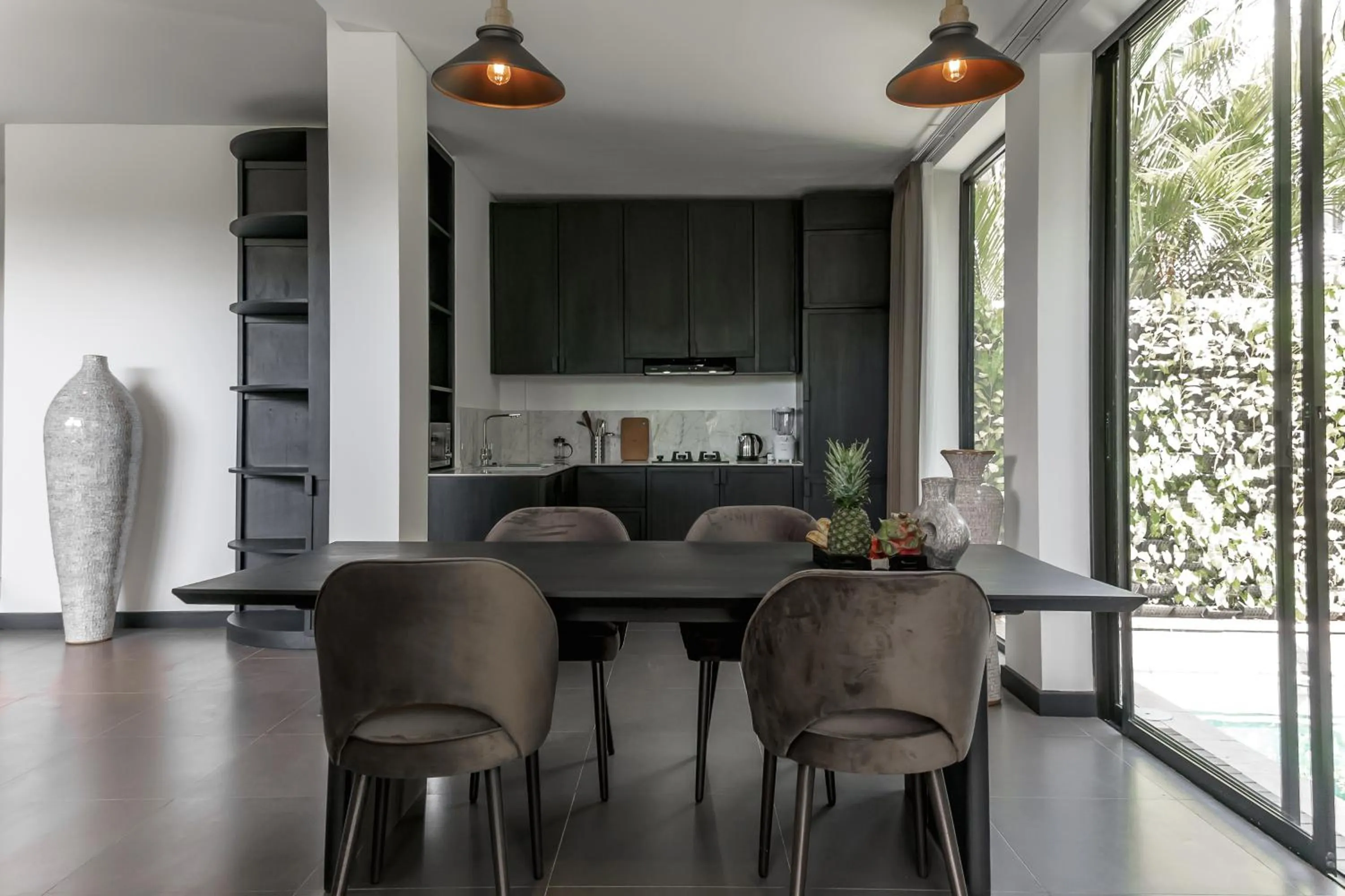 Kitchen or kitchenette in Premier Umalas Villas