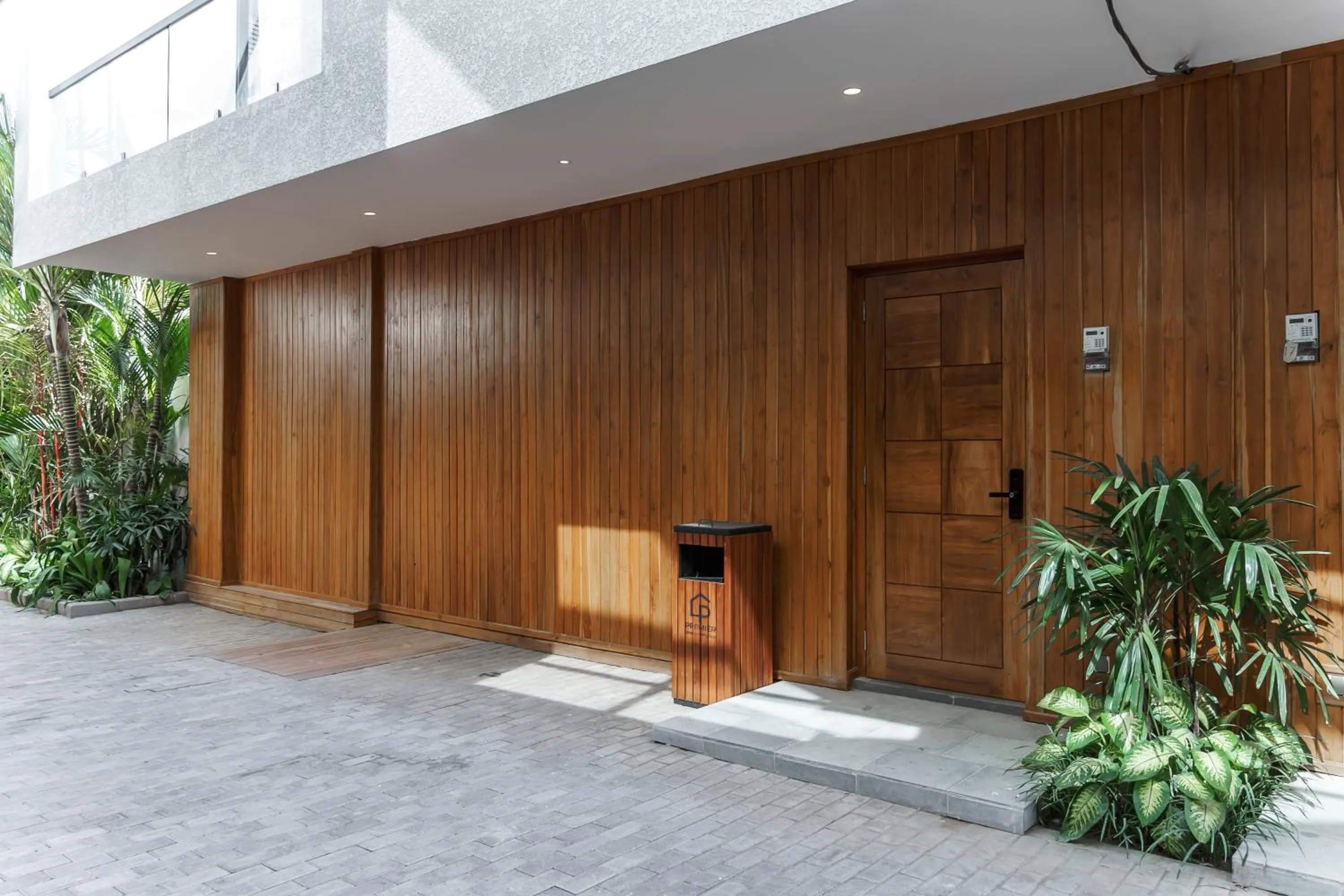 Facade/entrance in Premier Umalas Villas