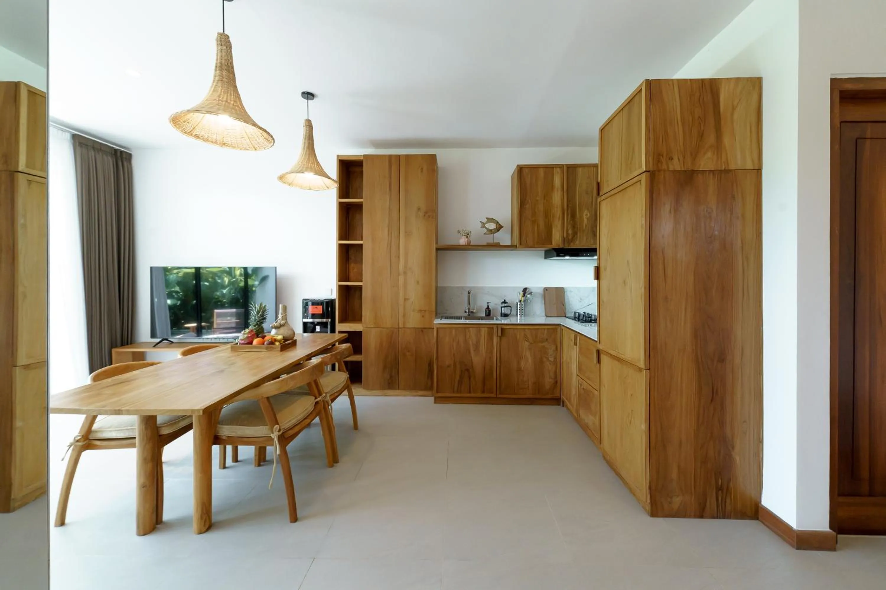 Kitchen or kitchenette in Premier Umalas Villas