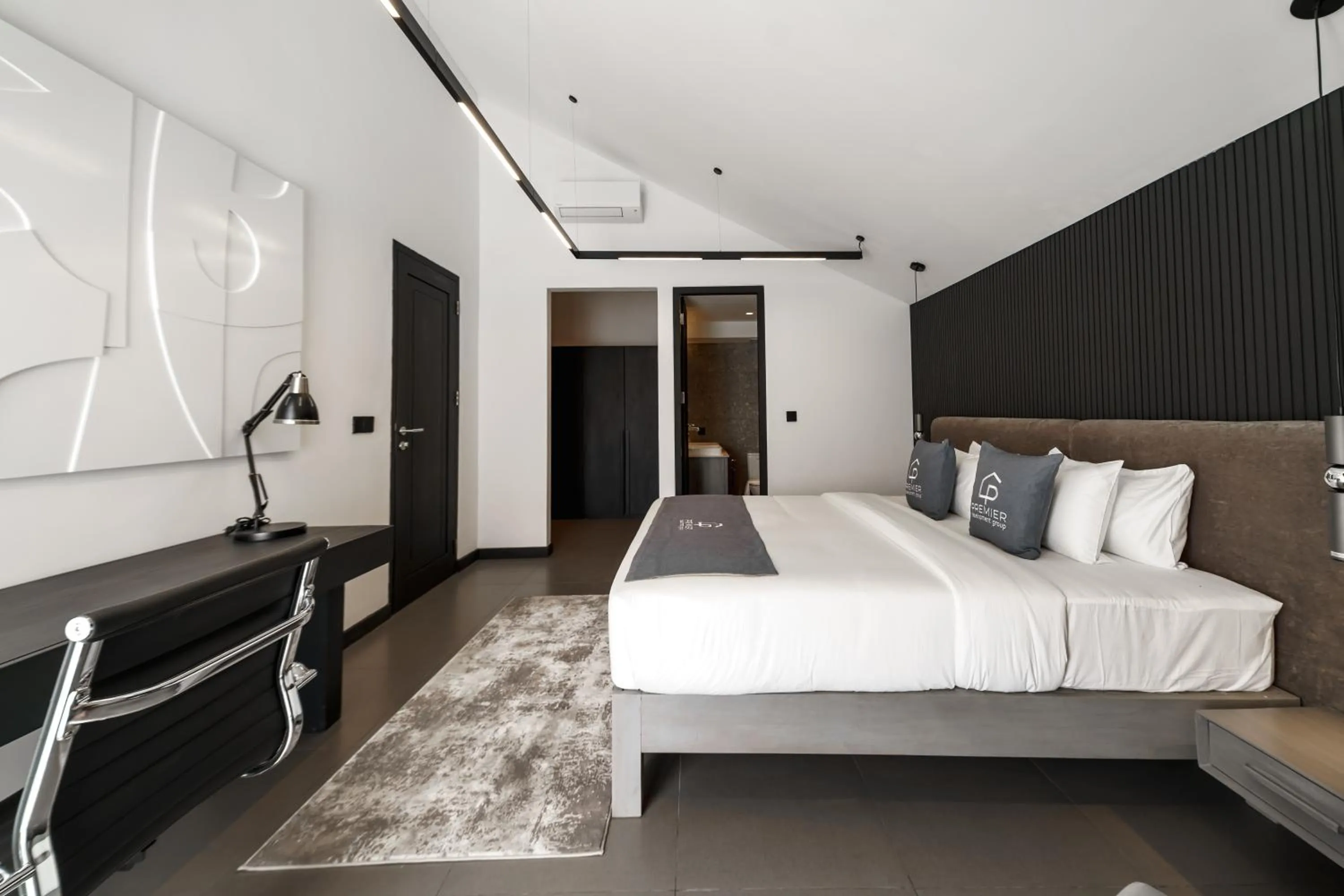 Bedroom, Bed in Premier Umalas Villas