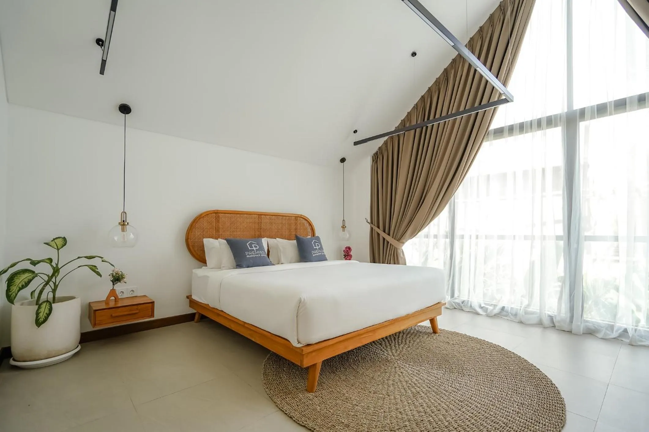 Bedroom, Bed in Premier Umalas Villas