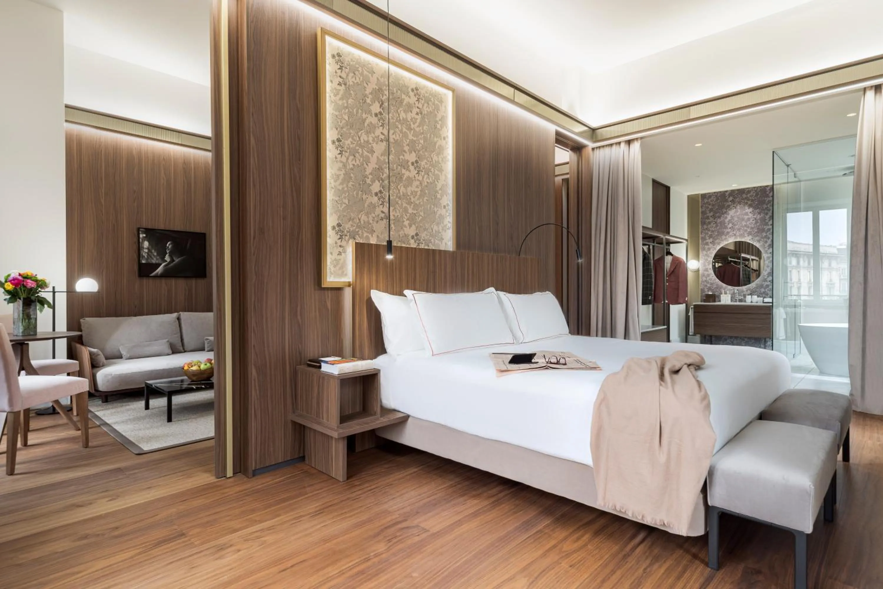 Bed in Palazzo Cordusio Gran Melia - The Leading Hotels of the World