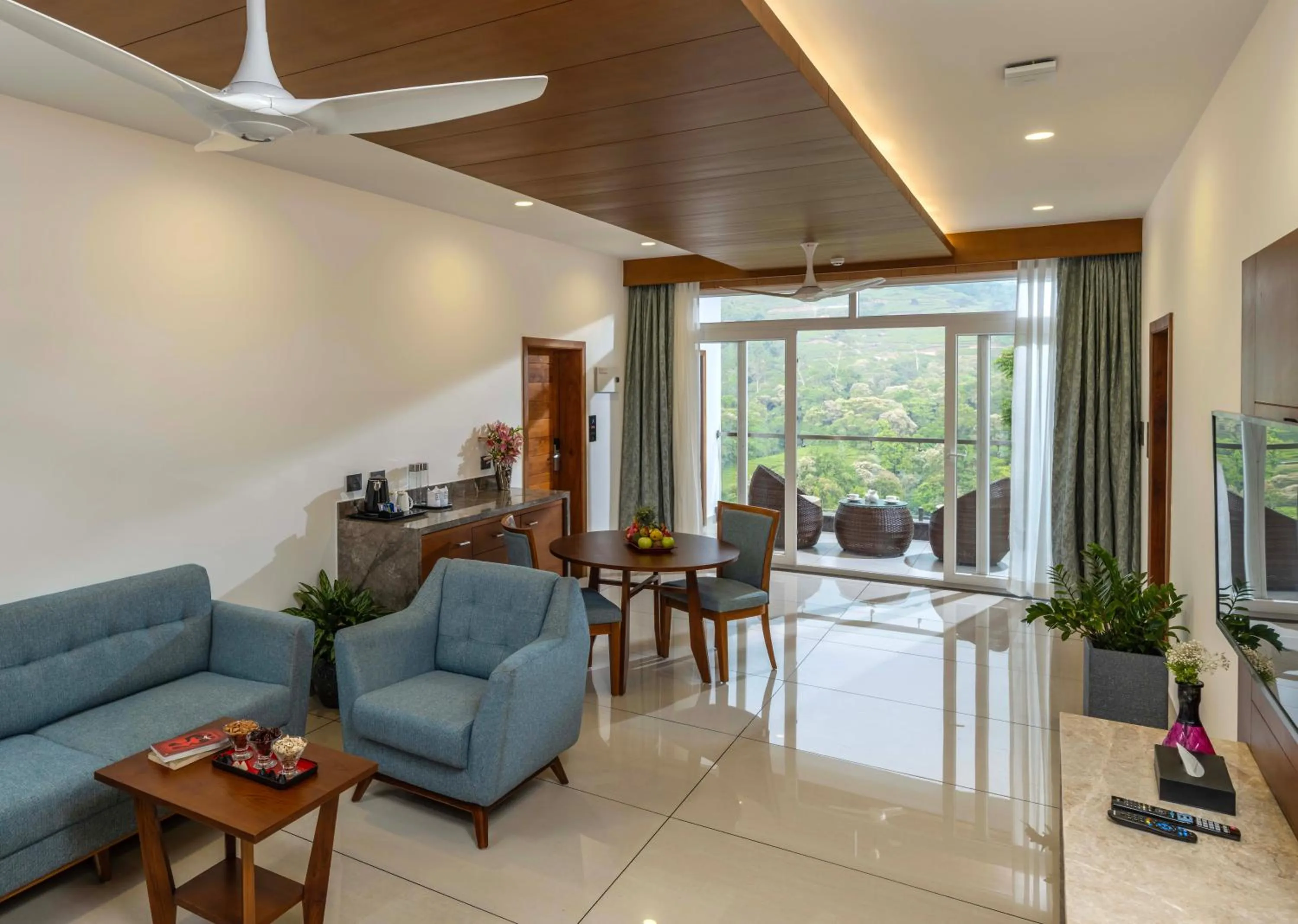Living room in The Grand Cliff Resort Munnar