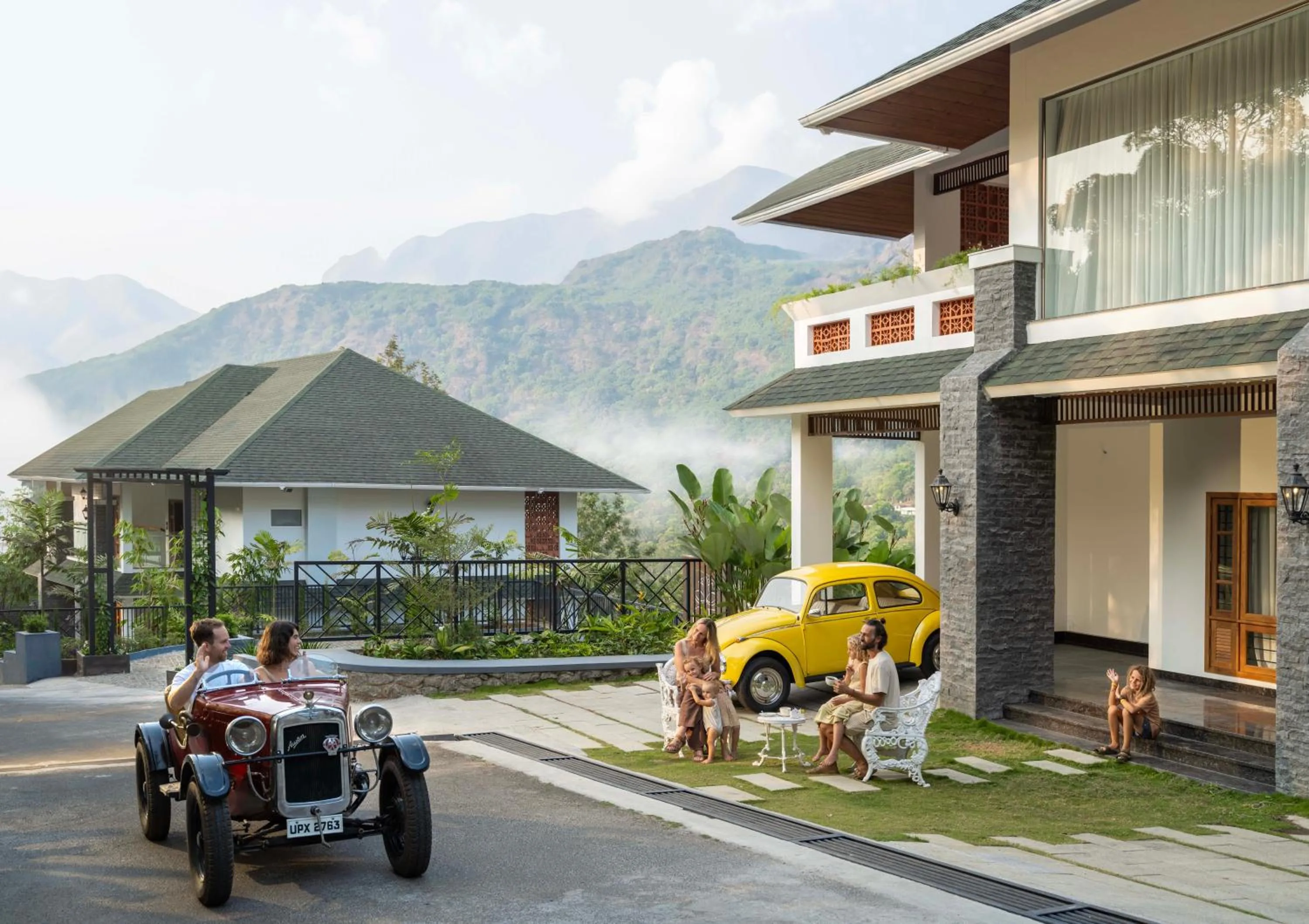 Property building in The Grand Cliff Resort Munnar