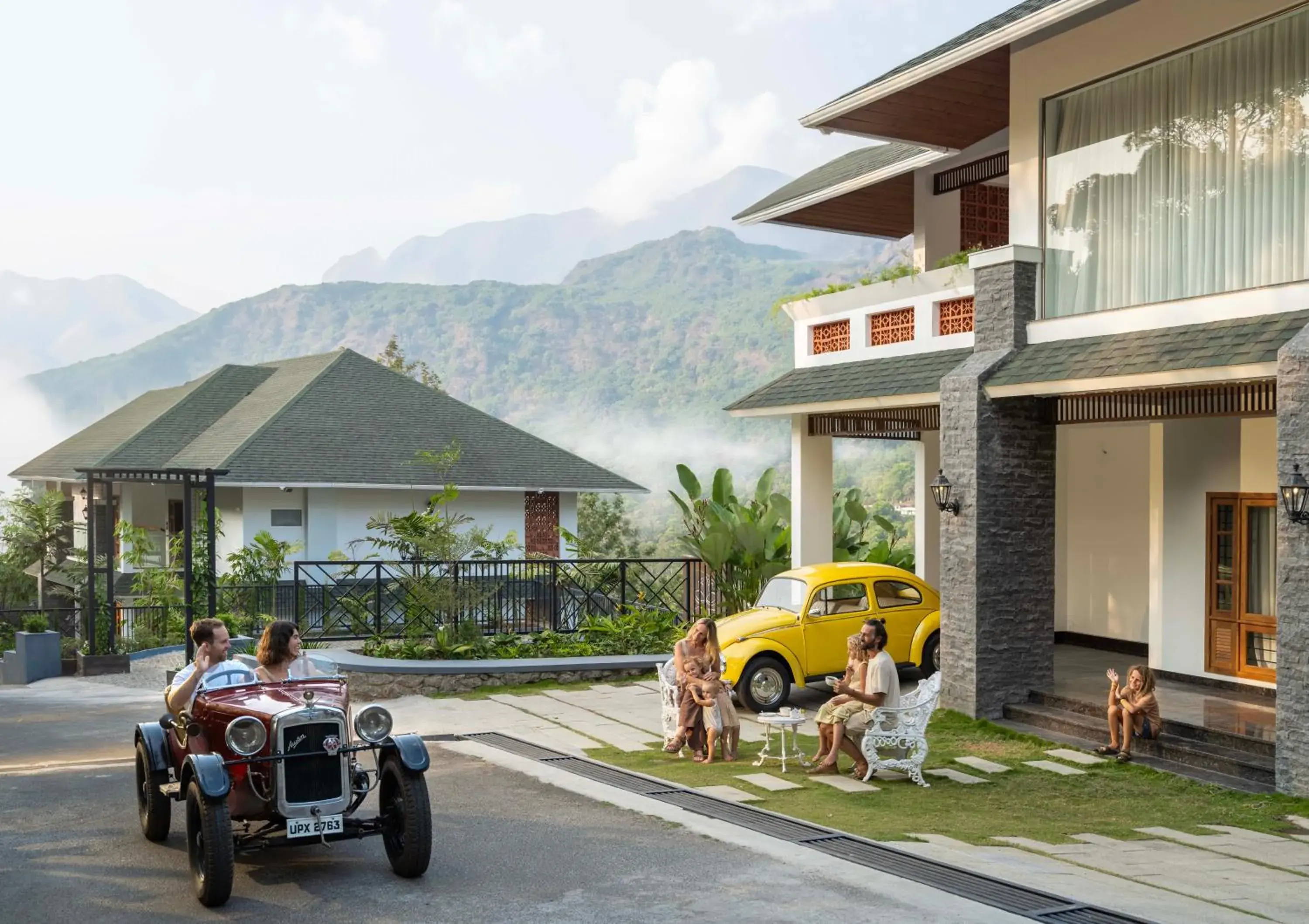 Property building in The Grand Cliff Resort Munnar Property building in The Grand Cliff Resort Munnar