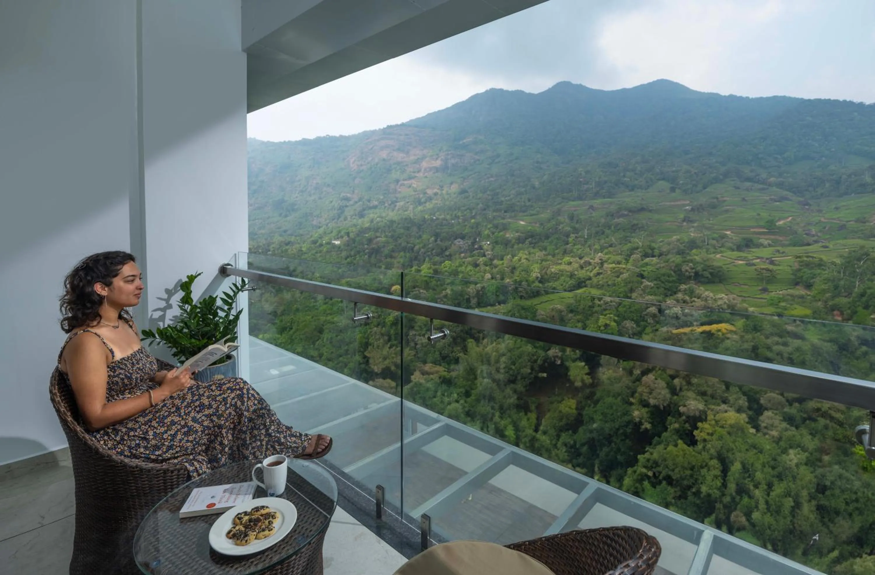 Balcony/Terrace in The Grand Cliff Resort Munnar