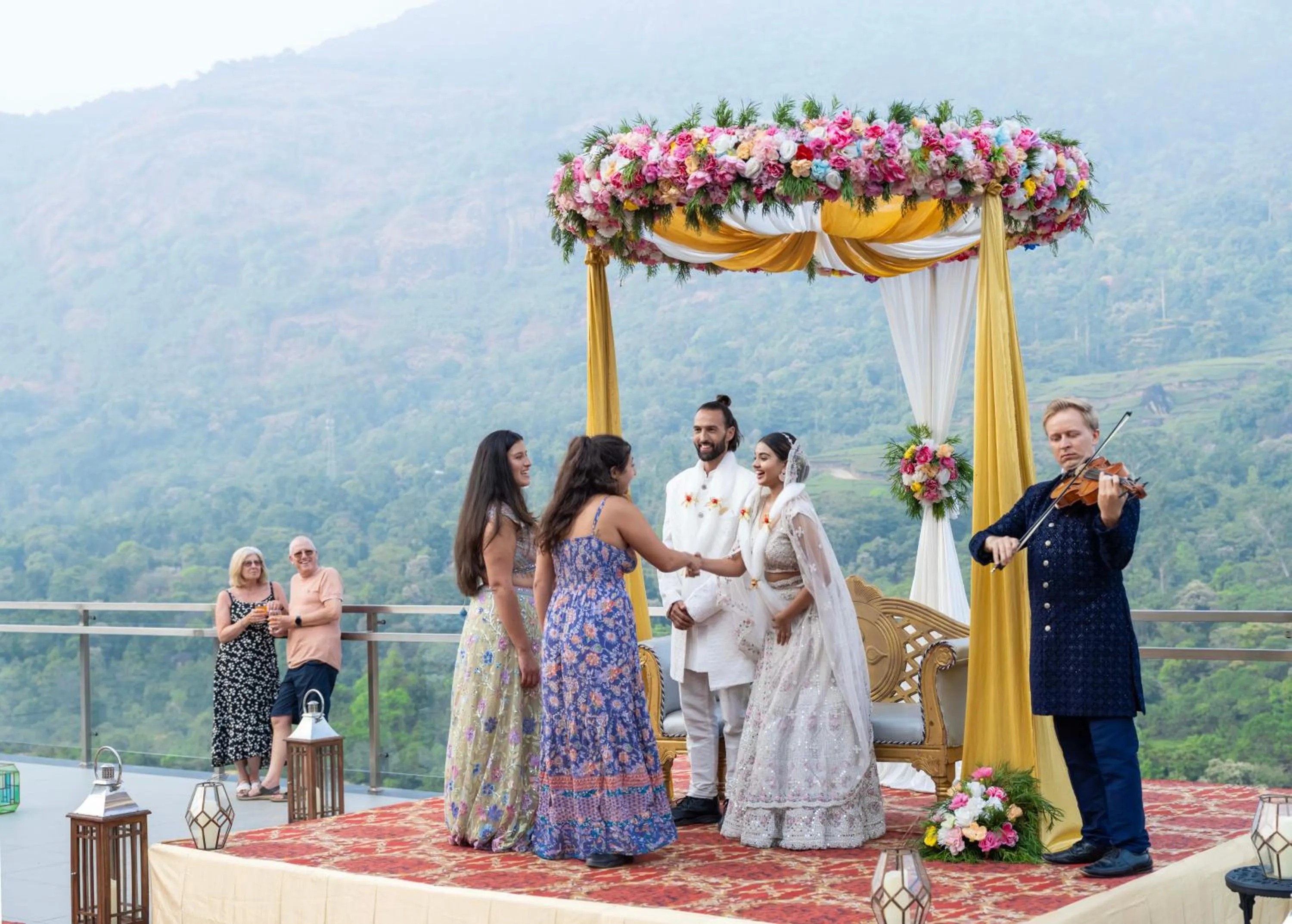 Guests in The Grand Cliff Resort Munnar