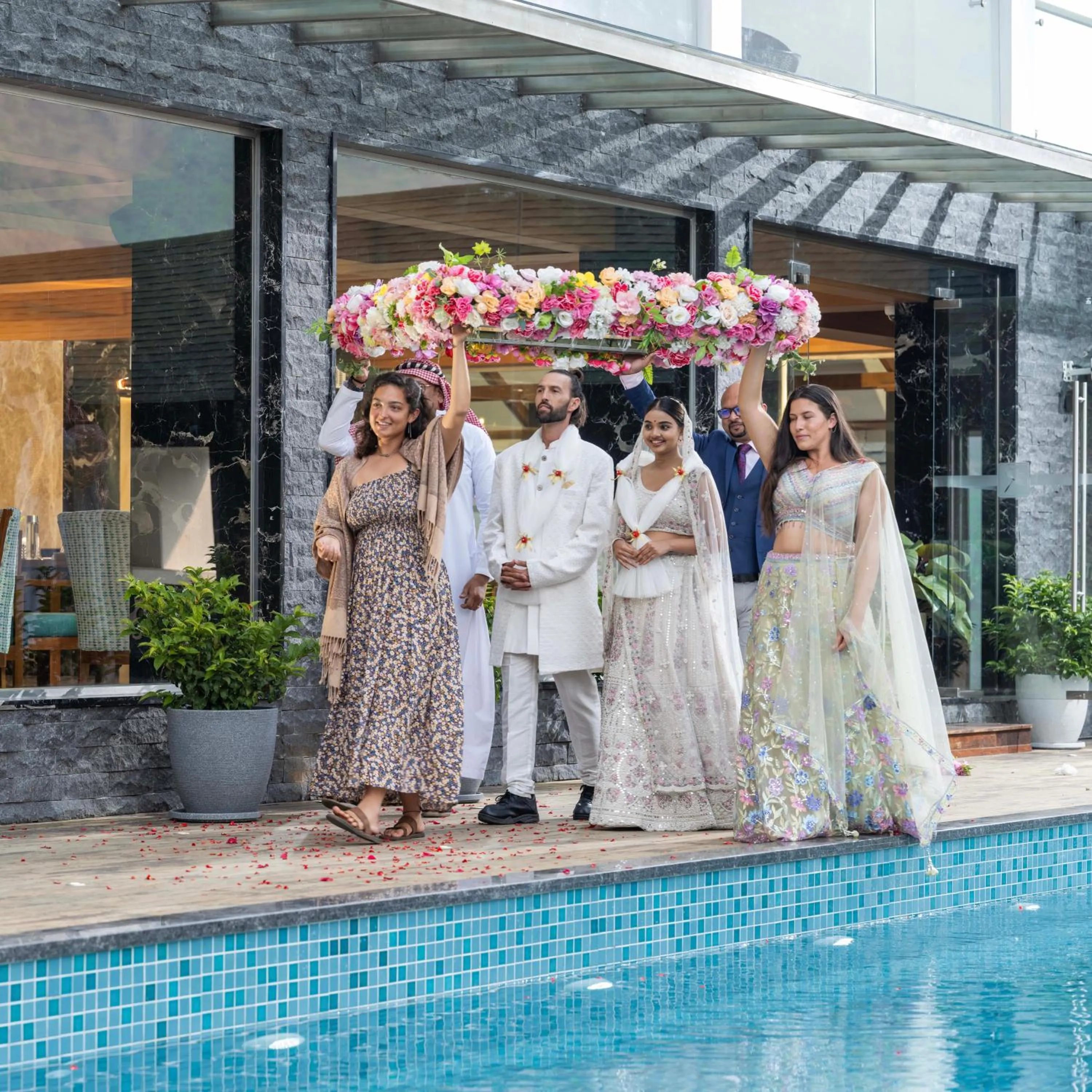 Guests in The Grand Cliff Resort Munnar