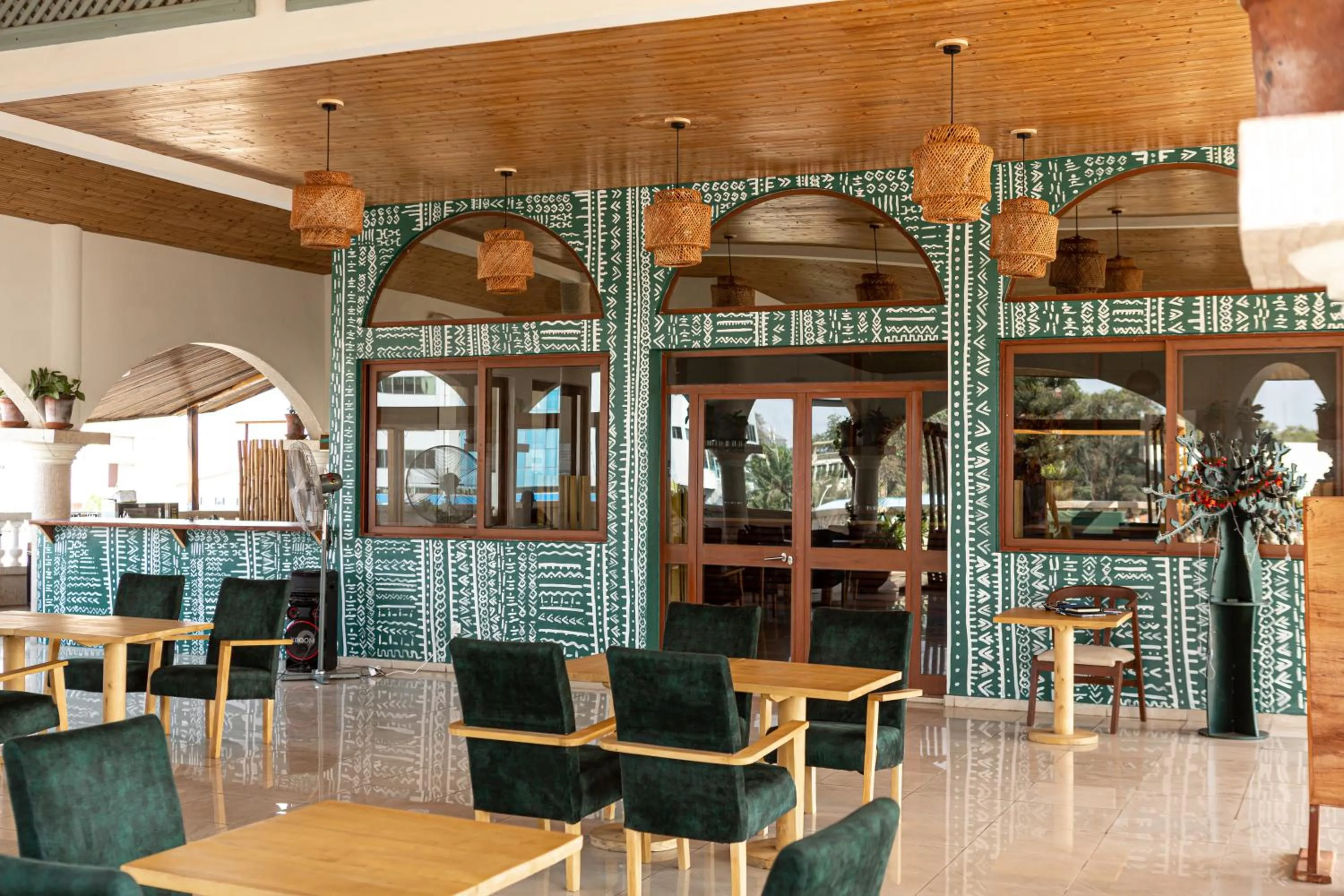 Restaurant/places to eat in Tamarin Hôtel Cotonou