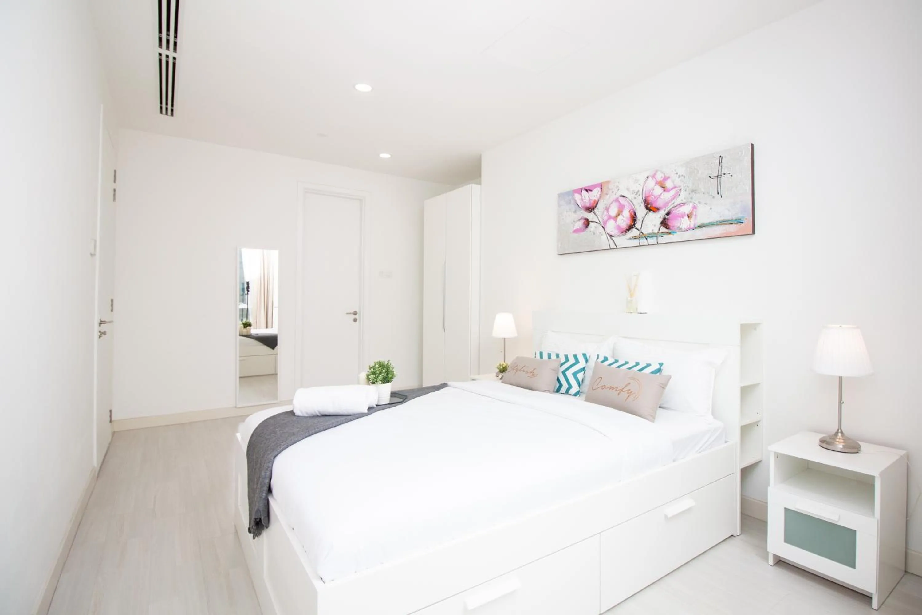 Bedroom, Bed in Binjai 8 by Plush