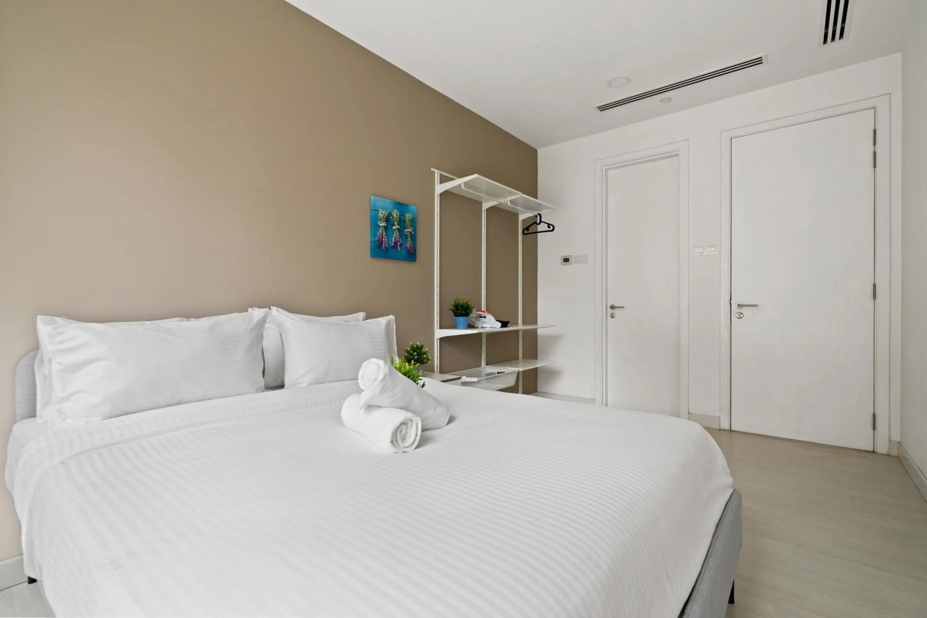 Bedroom, Bed in Binjai 8 by Plush