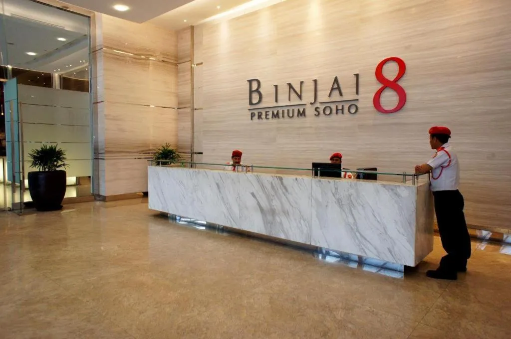 Property logo or sign in Binjai 8 by Plush