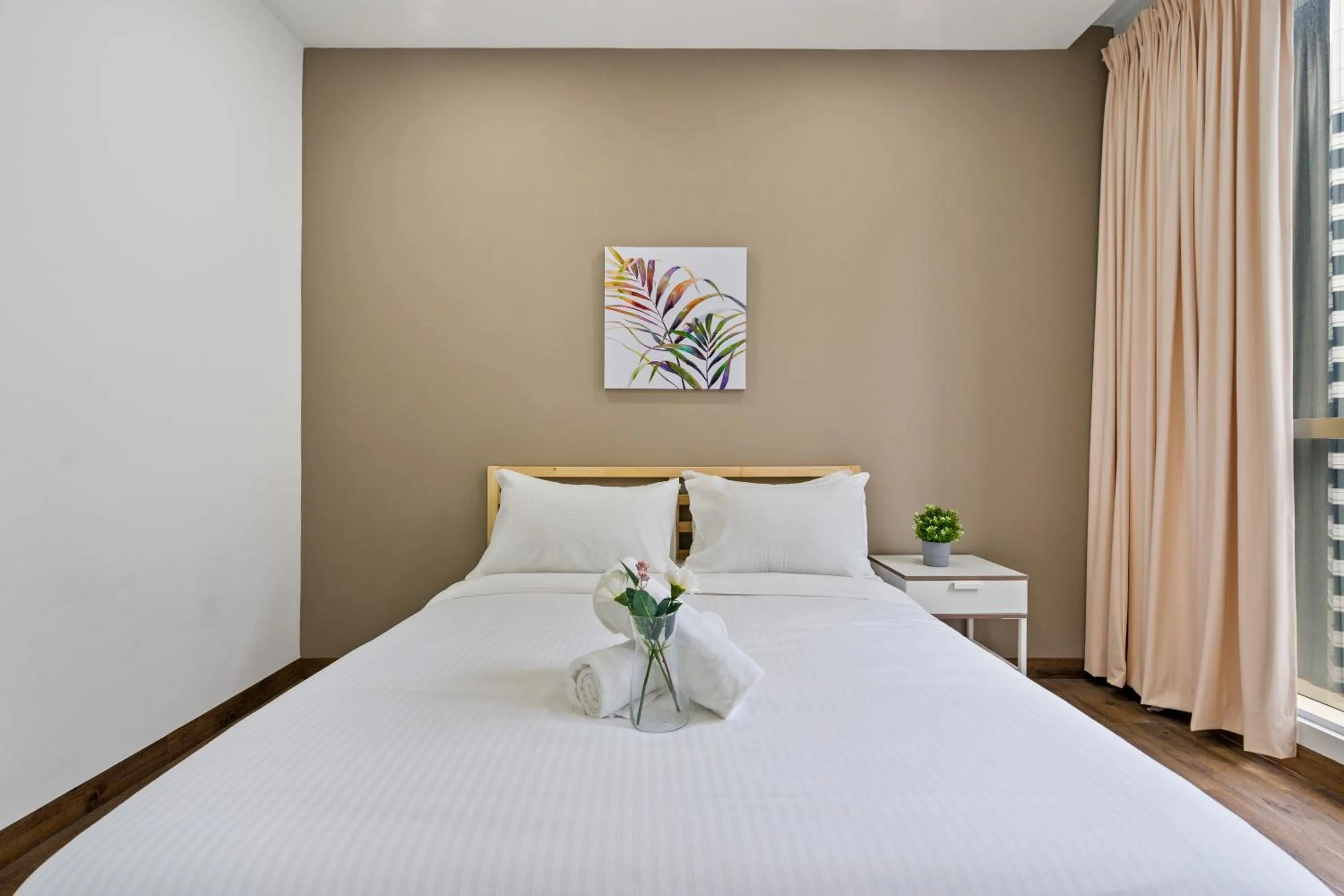 Bedroom, Bed in Binjai 8 by Plush
